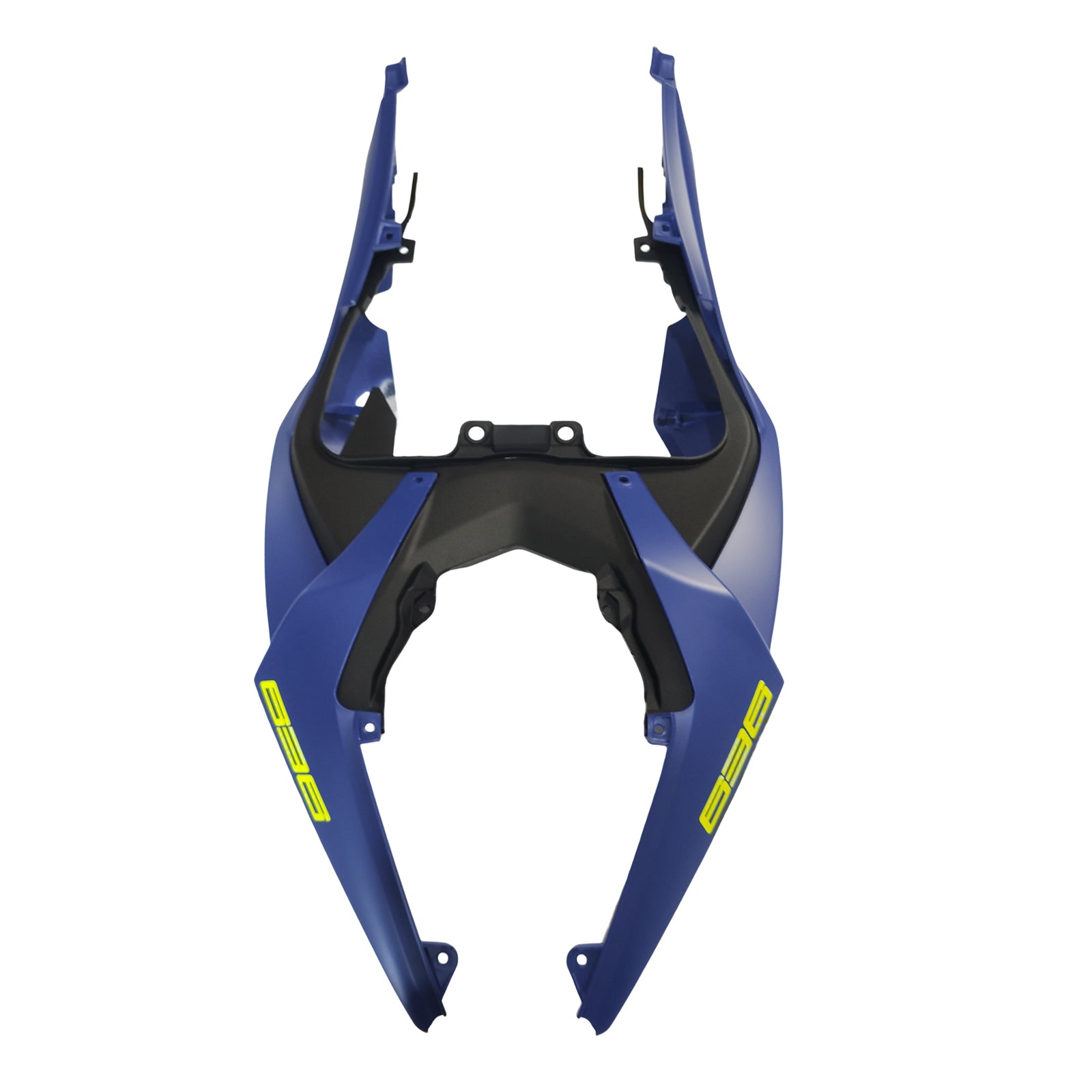 Amotopart 2019-2023 Kawasaki ZX6R Black Blue Fairring Kit