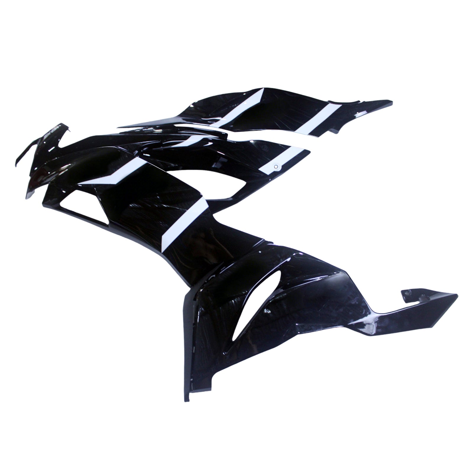 Amotopart 2019-2023 Kawasaki ZX6R Black Fairing Kit