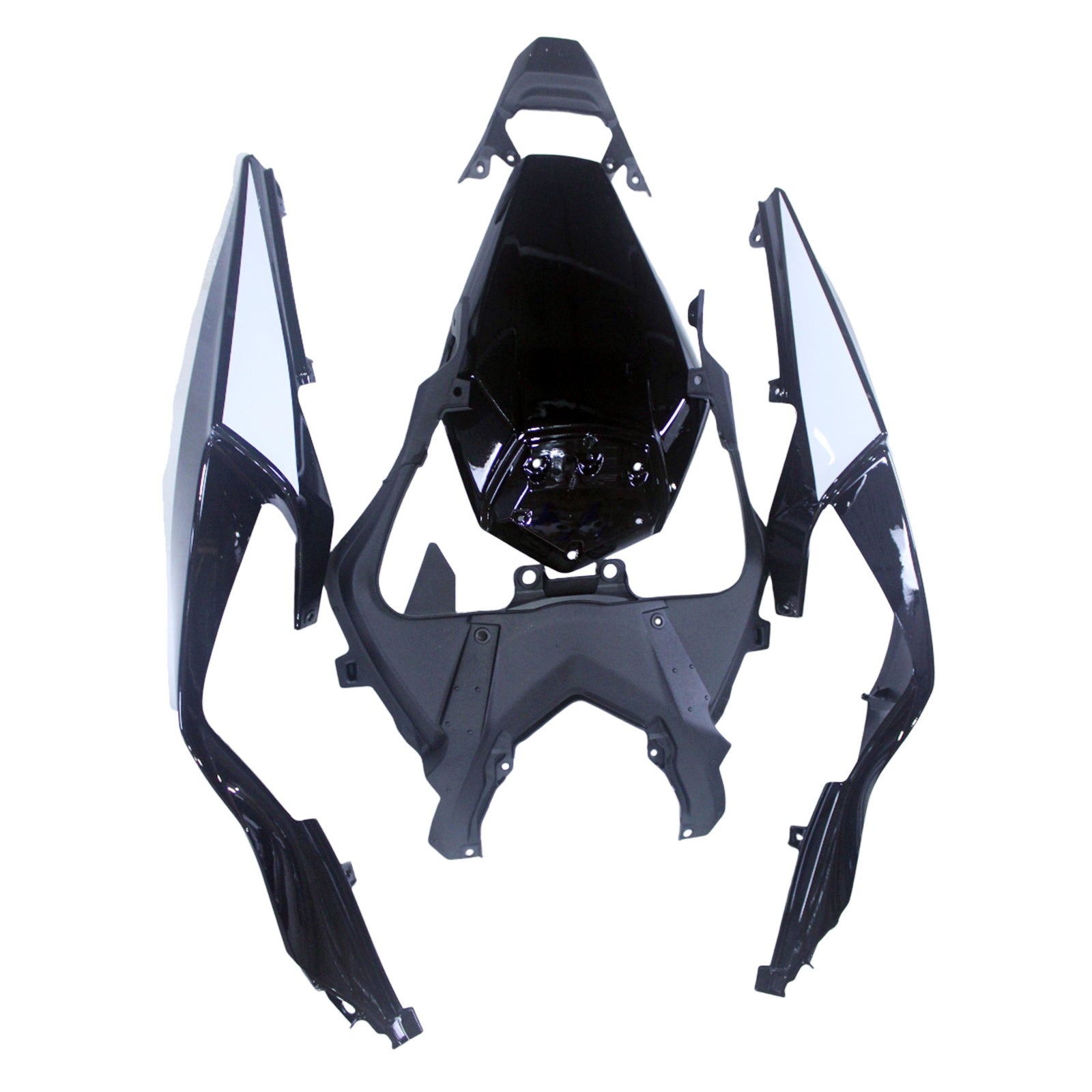 Amotopart 2019-2023 Kawasaki ZX6R Black Fairing Kit