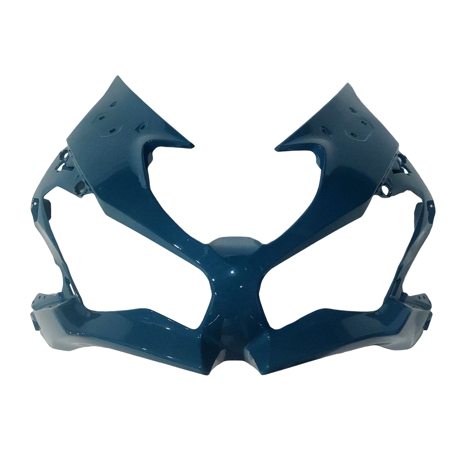 Amotopart 2019-2023 Kawasaki ZX6R ブラック ライトブルー フェアリングキット