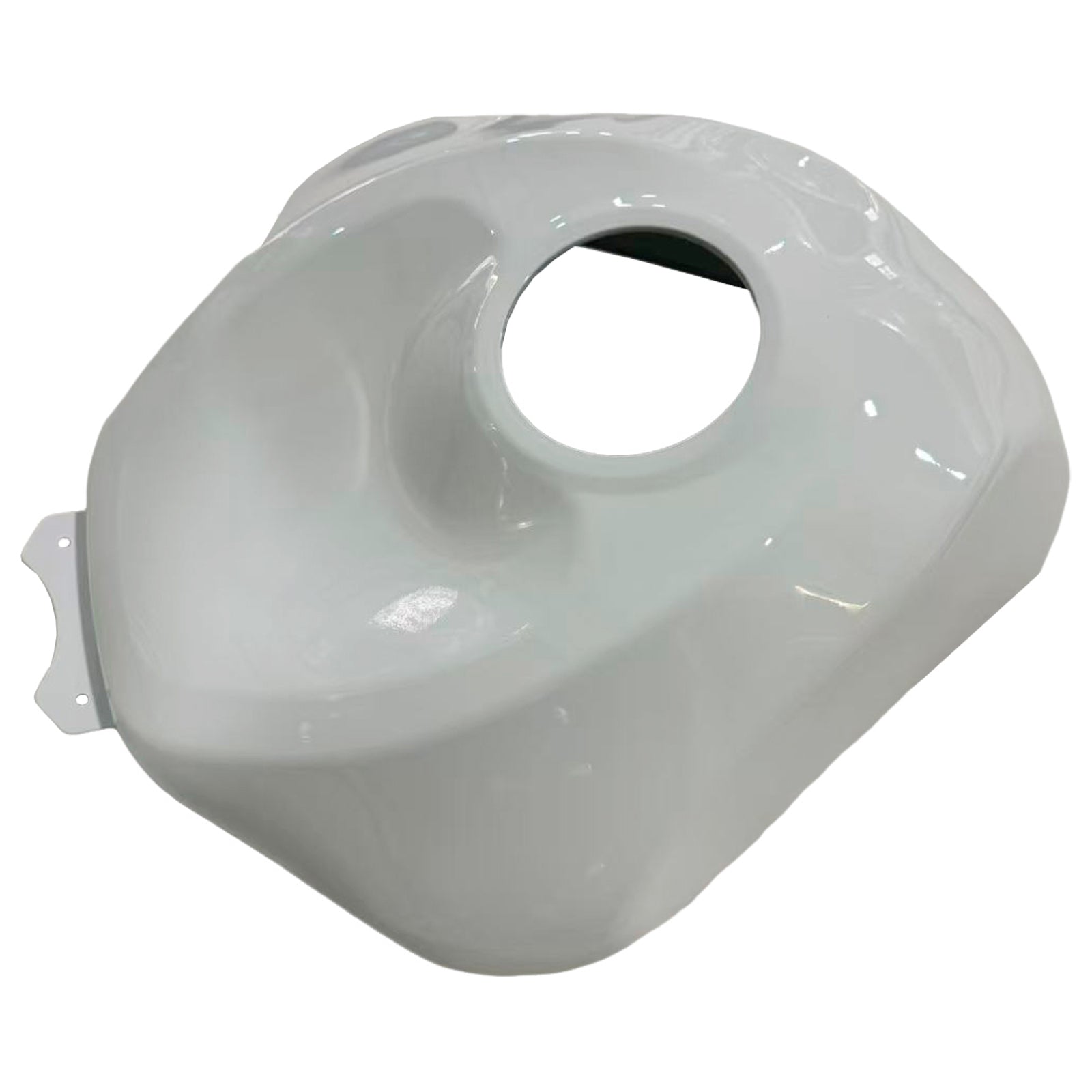 Amotopart 2019-2023 Kawasaki ZX6R White Blue Fairing Kit