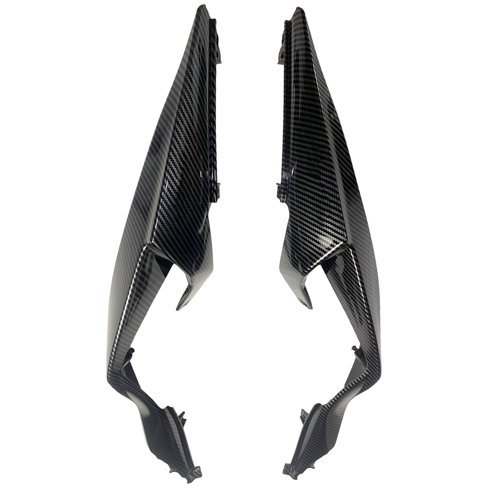 Amotopart 2019-2023 Kawasaki ZX6R Carbon Fiber White Fairing Kit