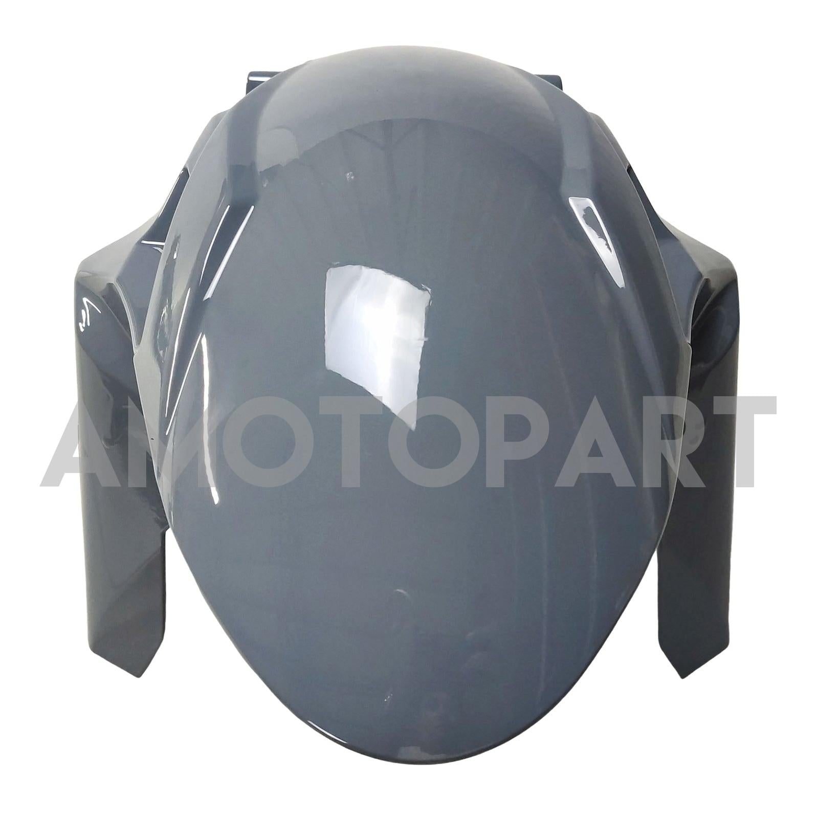 Amotopart 2019-2023 Kawasaki ZX6R Gray Yellow Fairing Kit