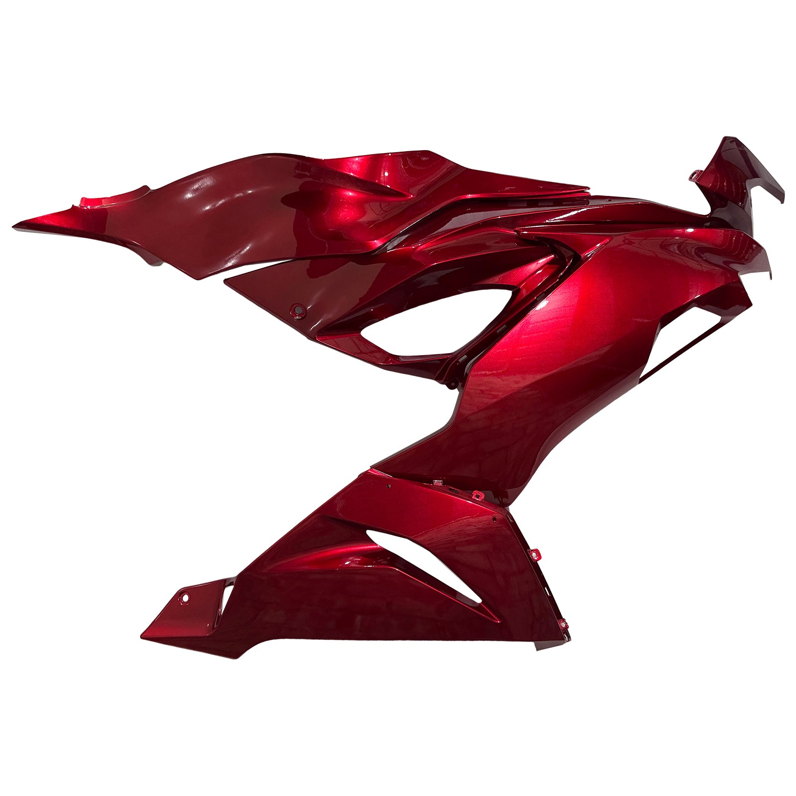 Amotopart 2019-2023 Kawasaki ZX6R Glossy Red Fairing Kit