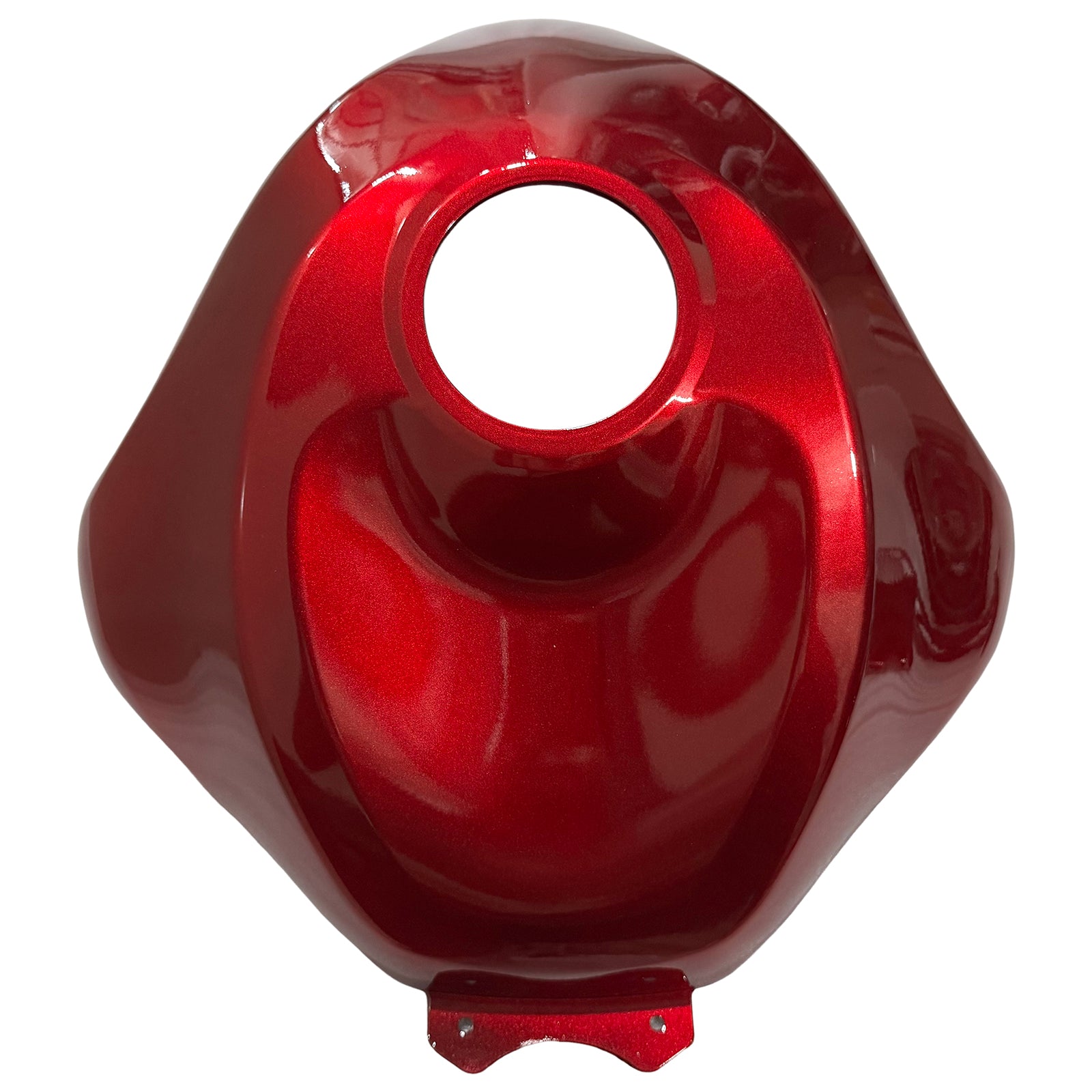 Amotopart 2019-2023 Kawasaki ZX6R Glossy Red Fairing Kit