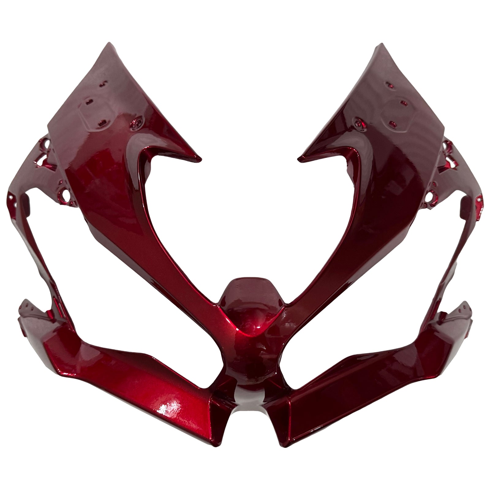 Amotopart 2019-2023 Kawasaki ZX6R Glossy Red Fairing Kit