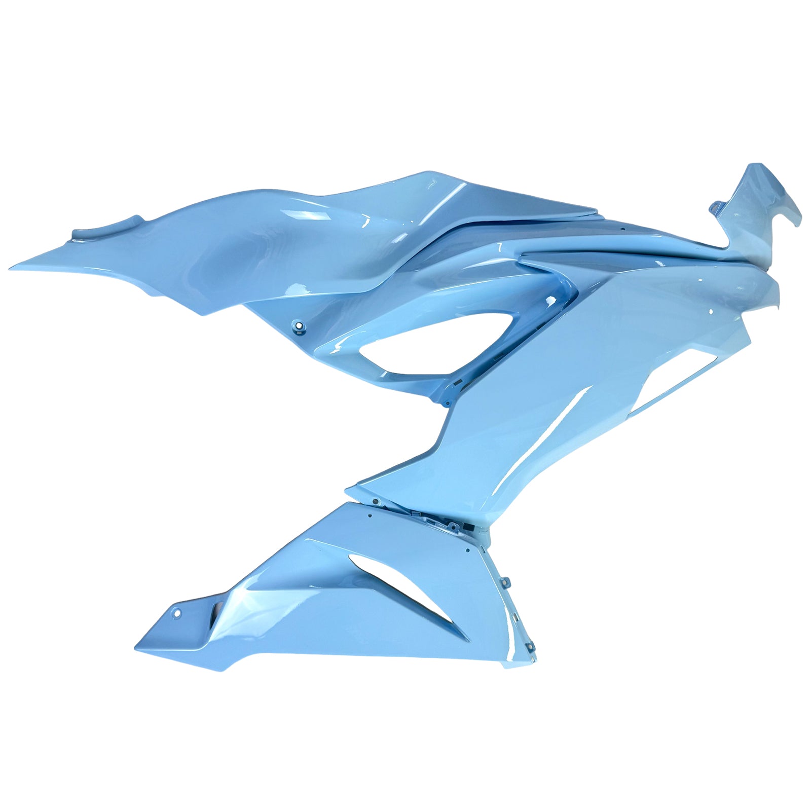 Amotopart 2019-2023 Kawasaki ZX6R Light Blue Fairing Kit