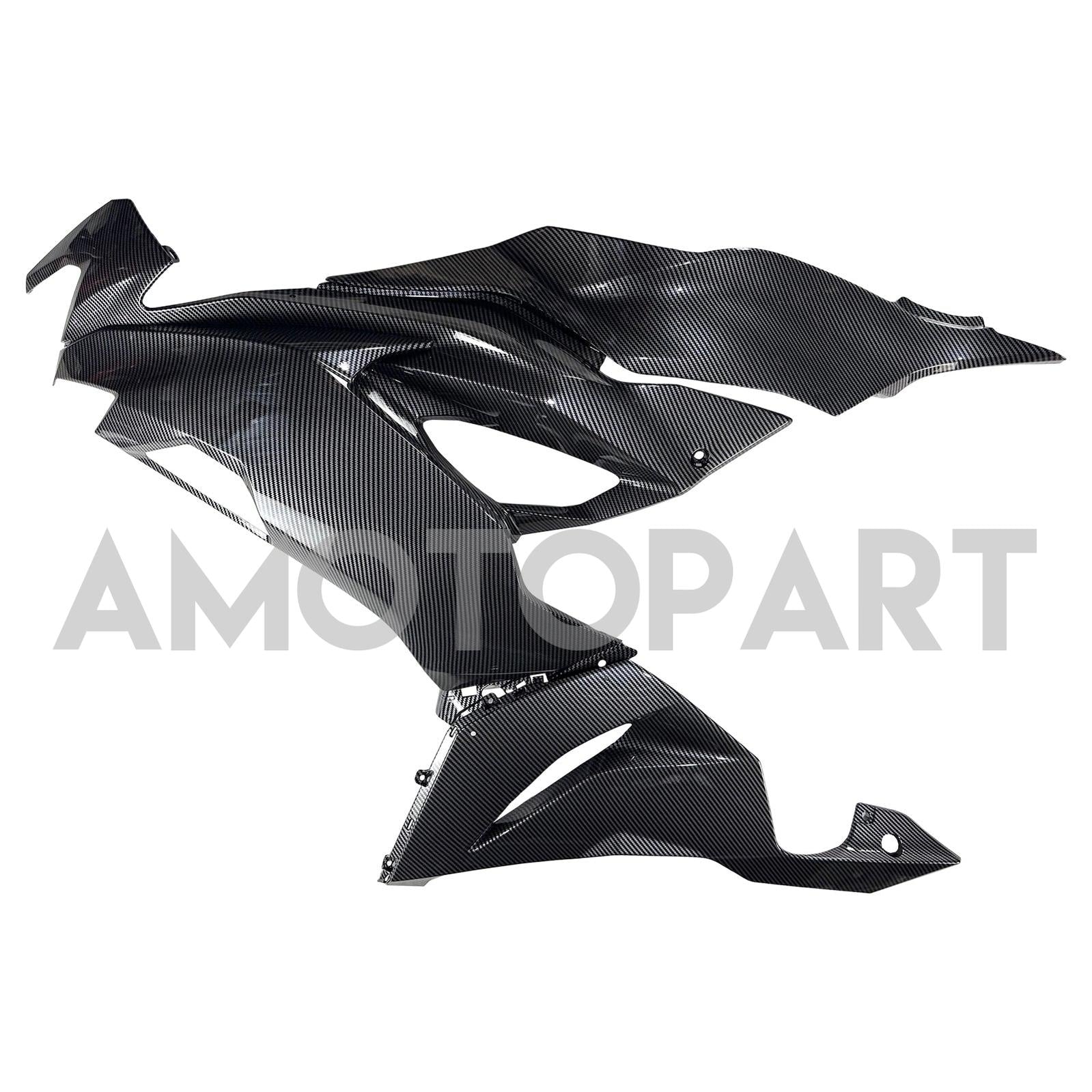 Amotopart 2019-2023 Kawasaki ZX6R Carbon Fiber Pattern Fairing Kit