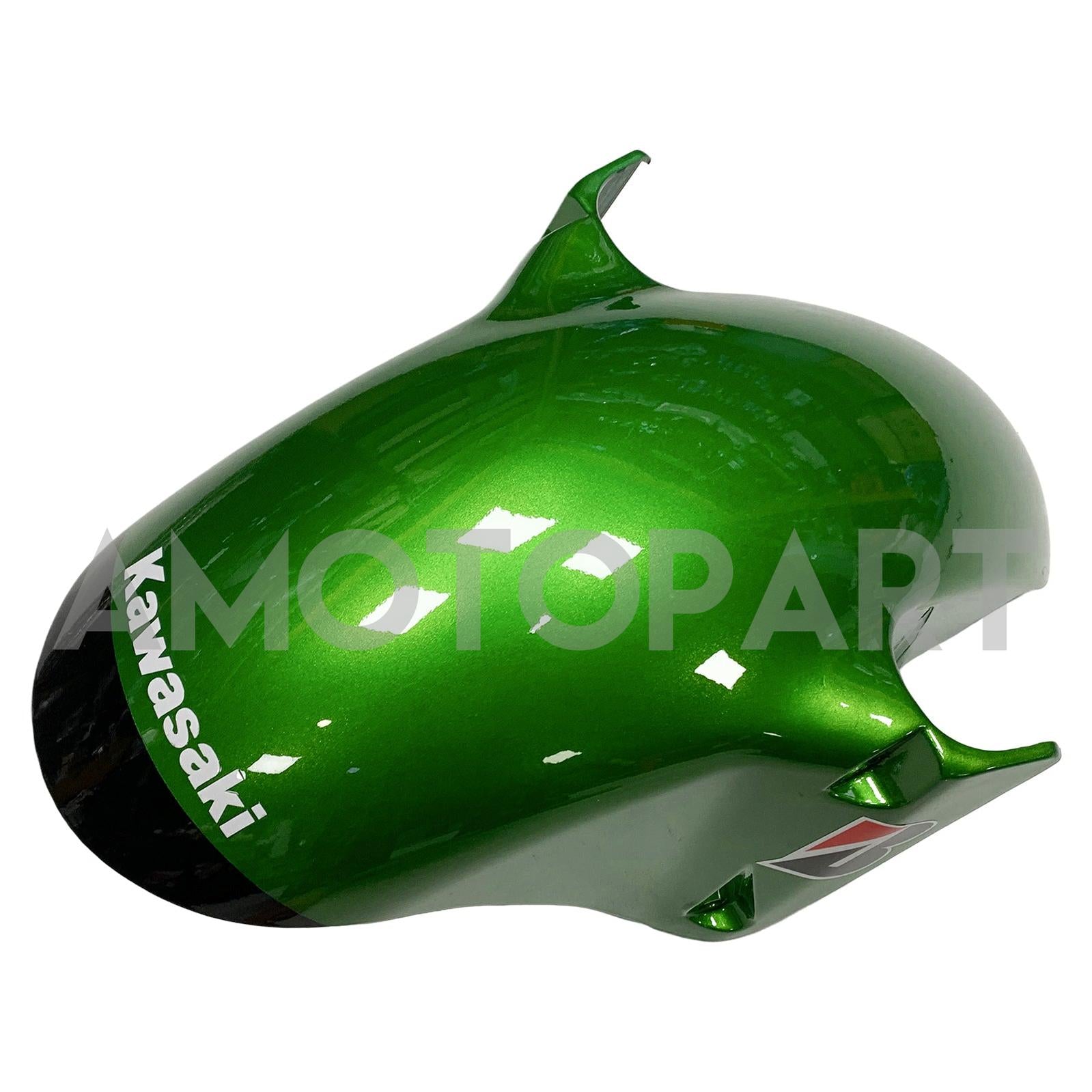 Amotopart Kawasaki 2002-2003 ZX9R Dark Green Black Fairing Kit