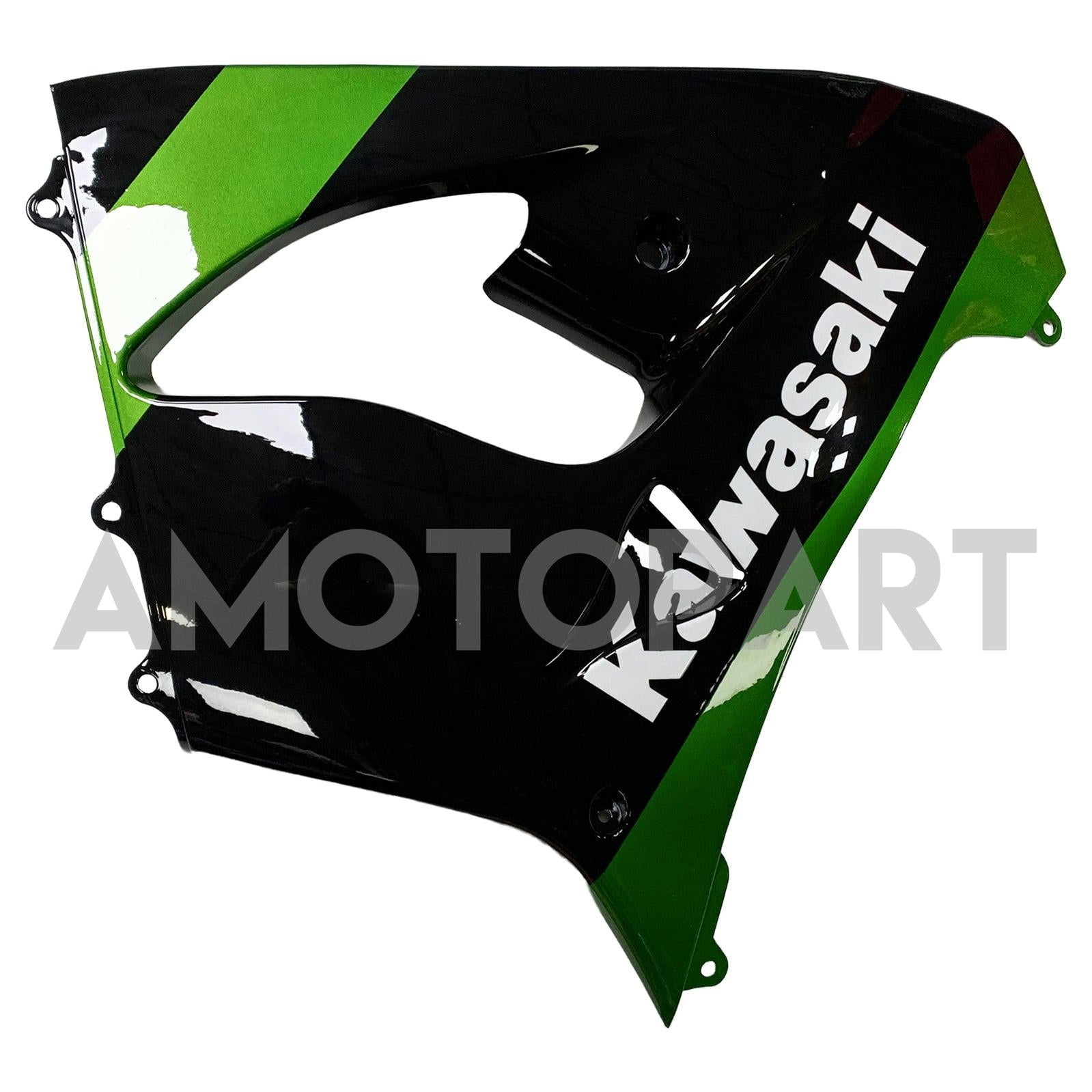 Amotopart Kawasaki 2002-2003 ZX9R Dark Green Black Fairing Kit