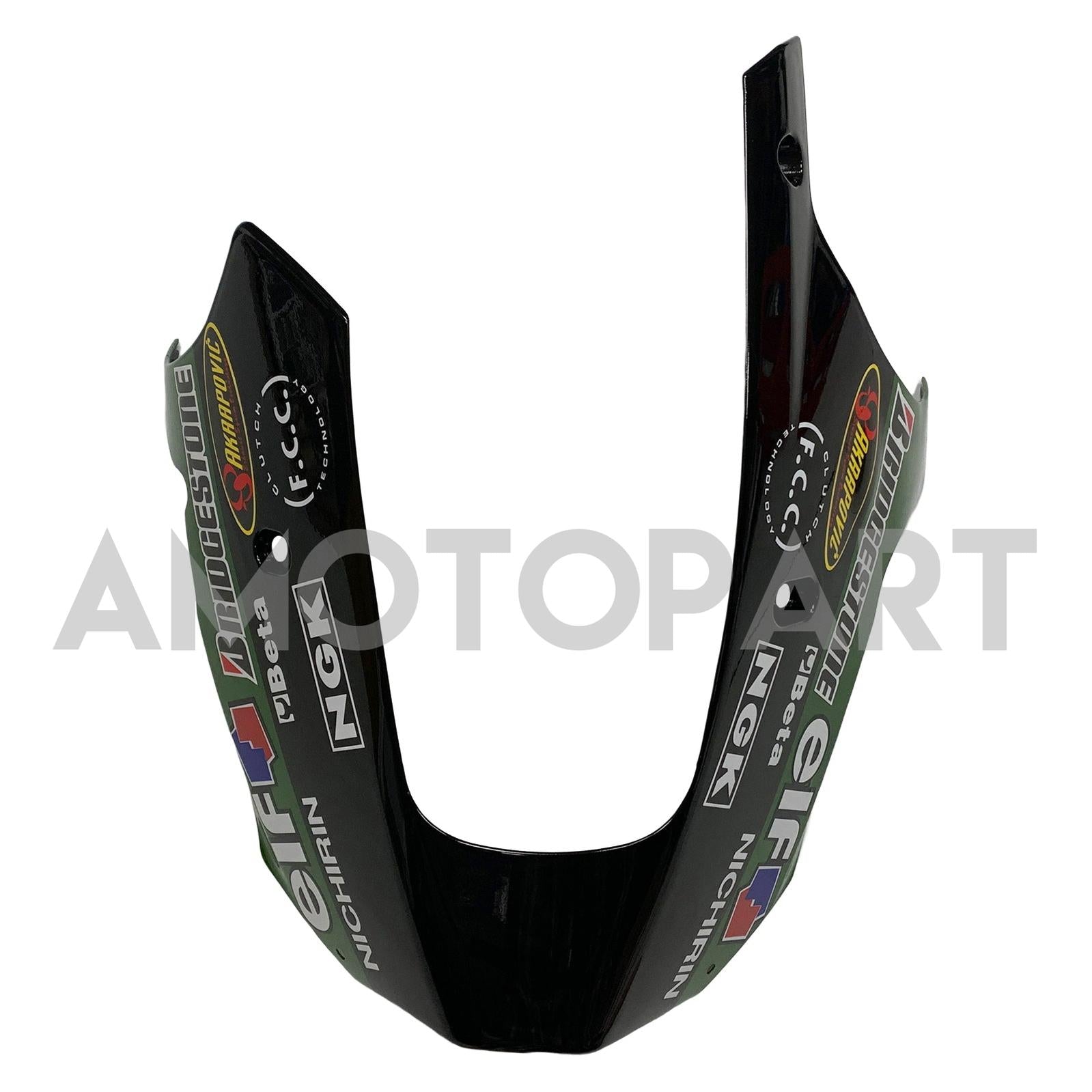 Amotopart Kawasaki 2002-2003 ZX9R Dark Green Black Fairing Kit