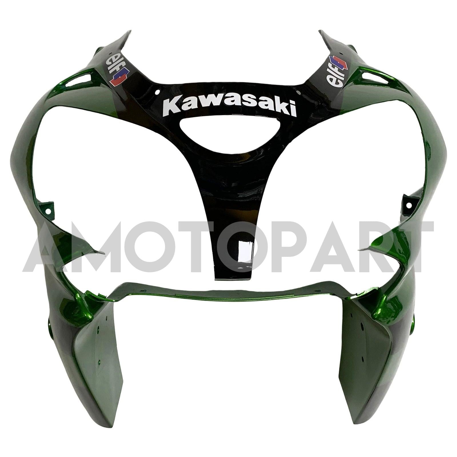 Amotopart Kawasaki 2002-2003 ZX9R Dark Green Black Fairing Kit