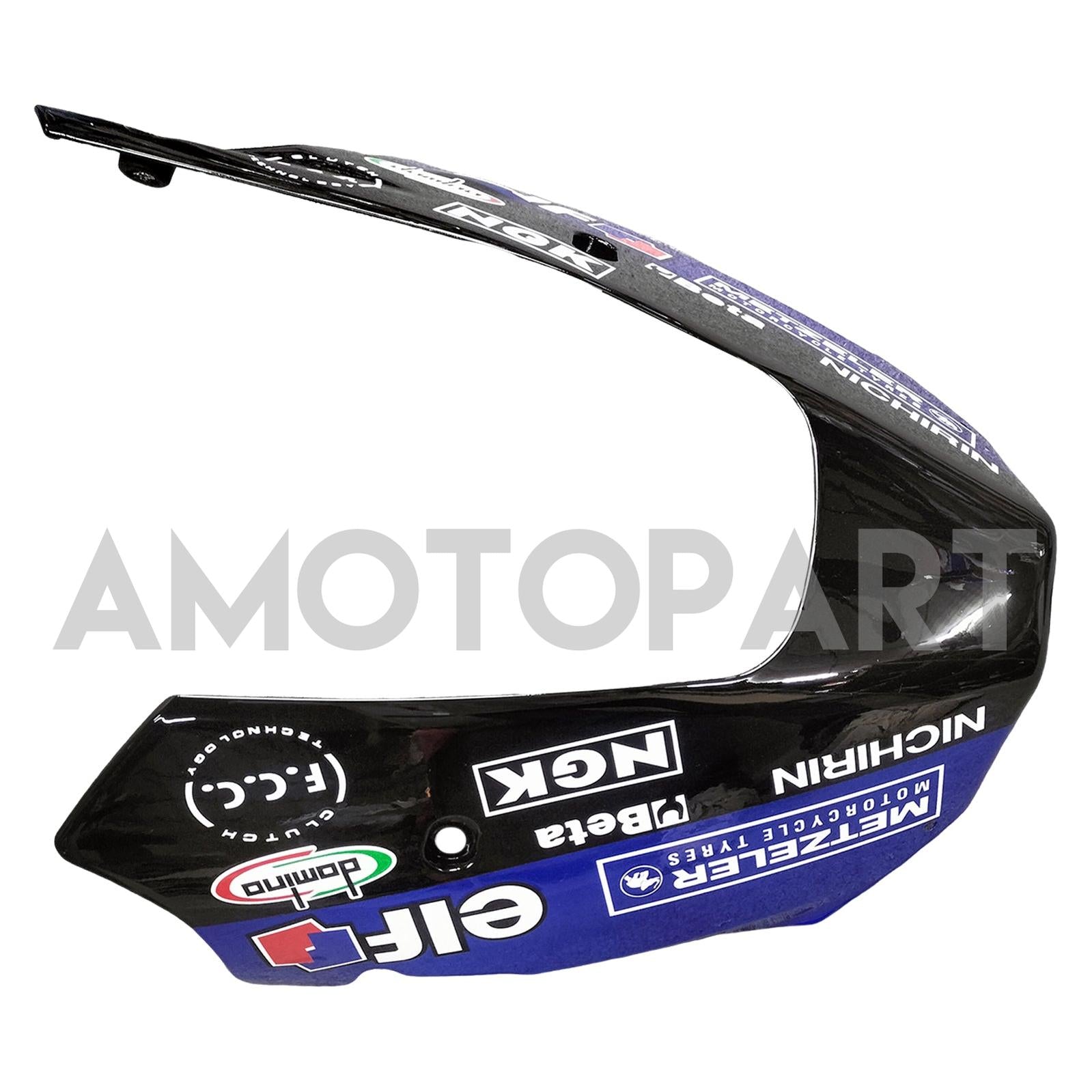 Amotopart 2002-2003 Kawasaki ZX9R Black & Blue Monster Style1 Fairing Kit