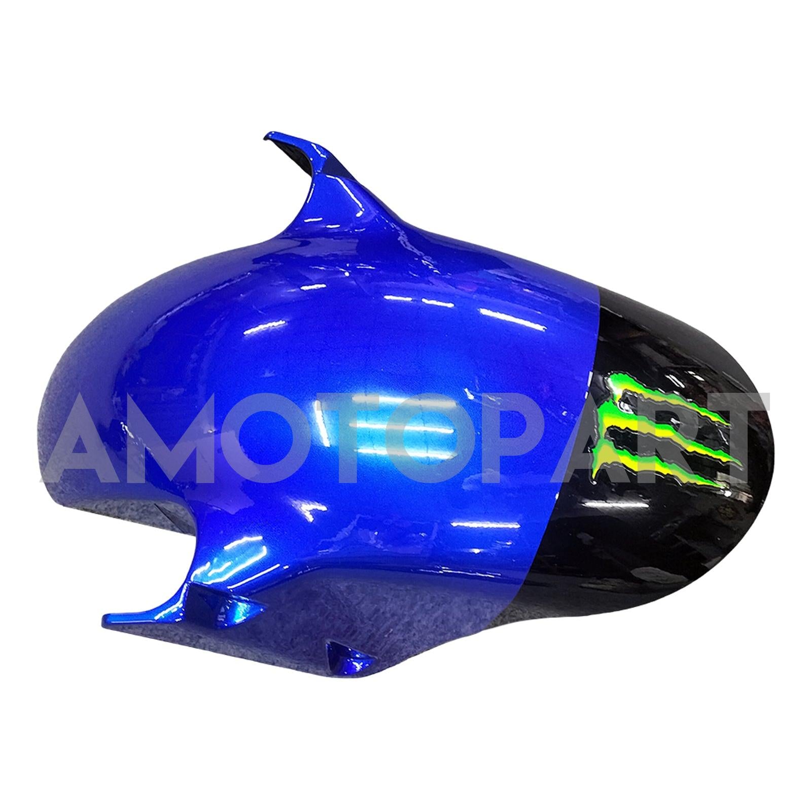 Amotopart 2002-2003 Kawasaki ZX9R Black & Blue Monster Style1 Fairing Kit