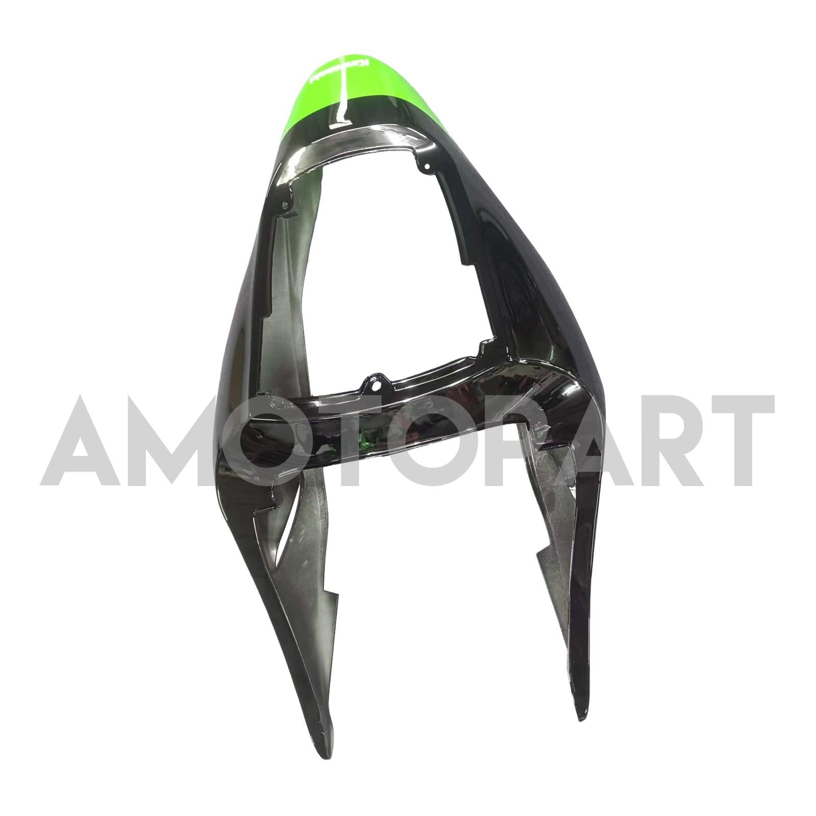 Amotopart 2002-2003 Kawasaki ZX9R Black&Green Monster Style1 Fairing Kit