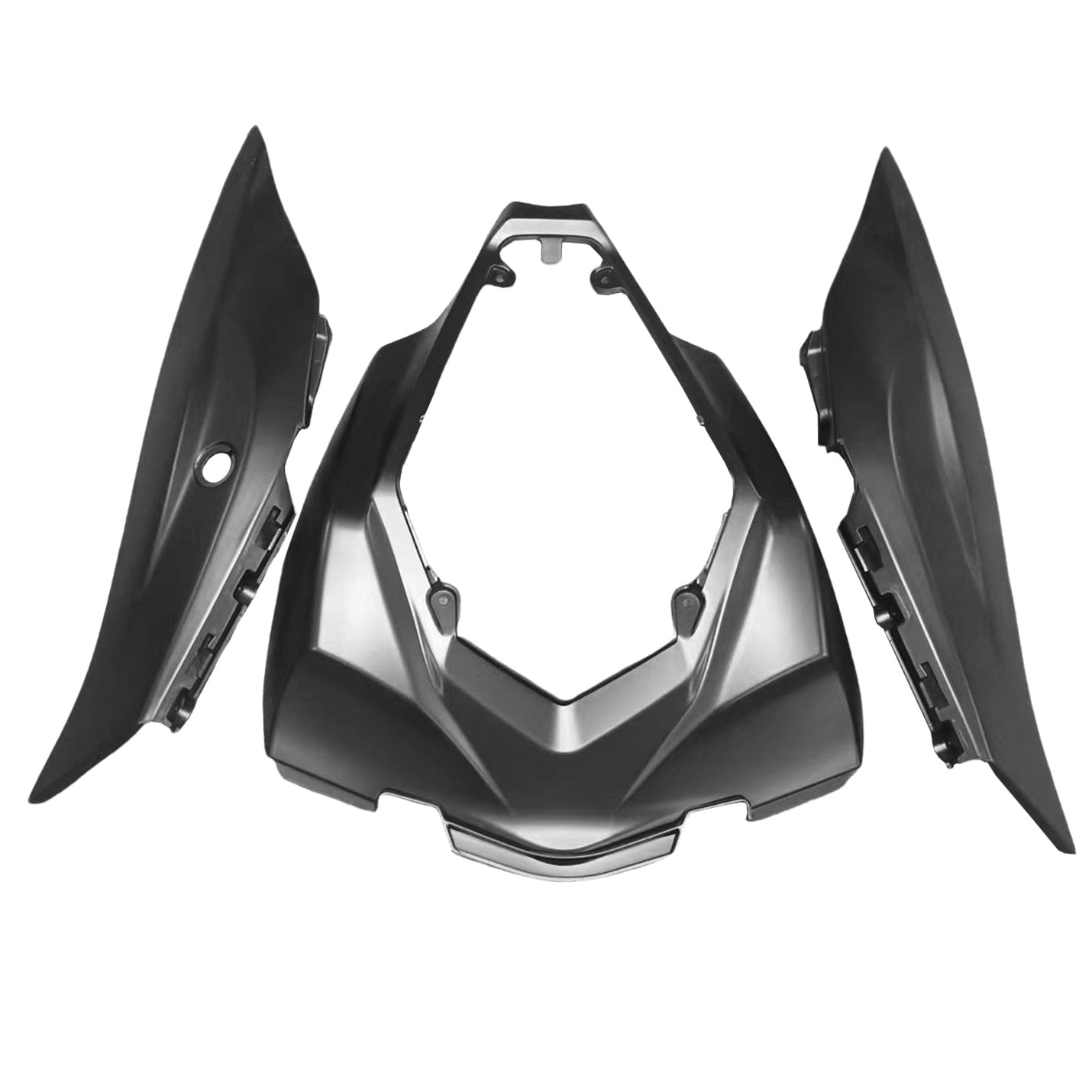 Amotopart 2016–2020 ZX10R Kawasaki schwarzes Verkleidungsset