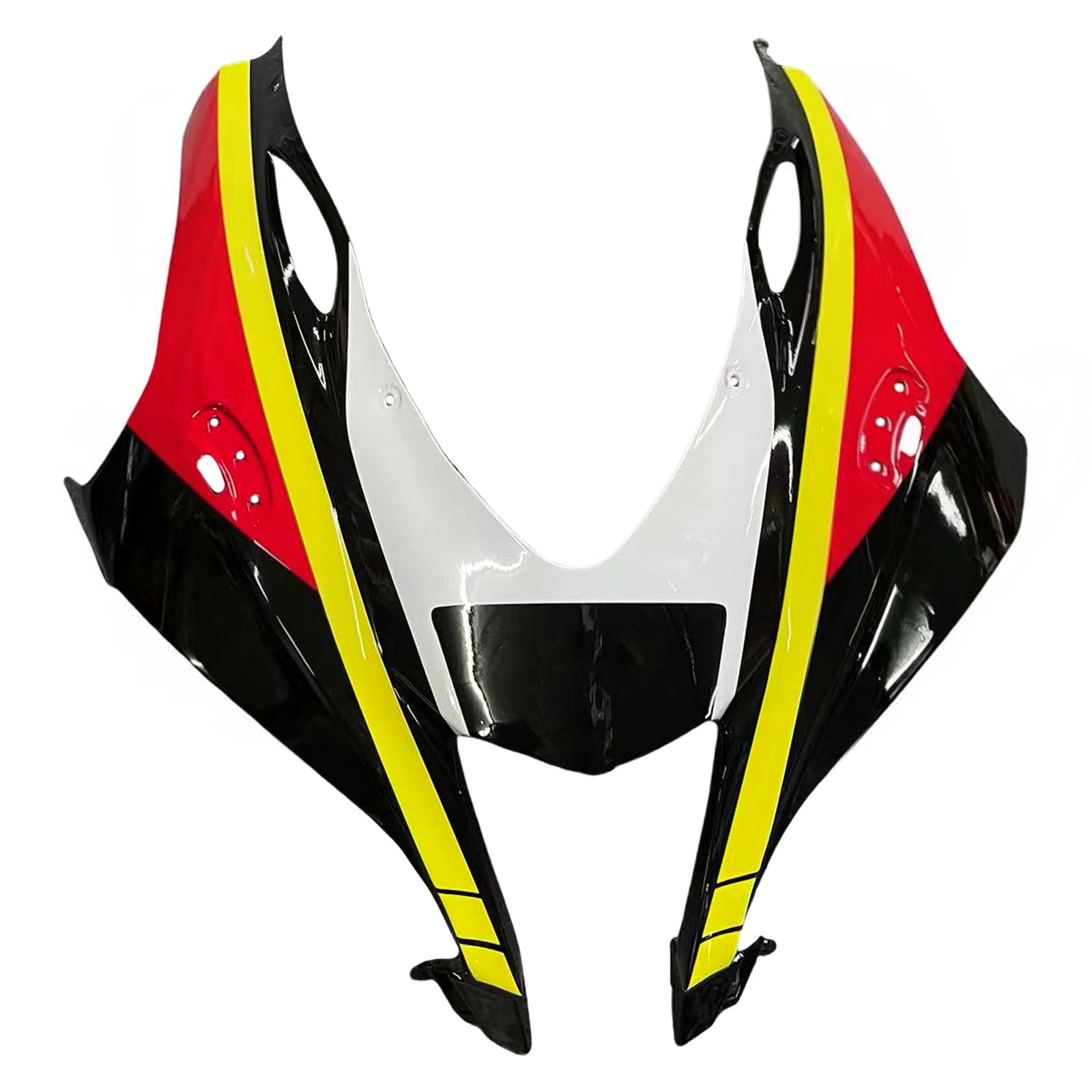 Amotopart Kawasaki 2016-2020 ZX10R Grøn Sort Farve Mix Fairing Kit