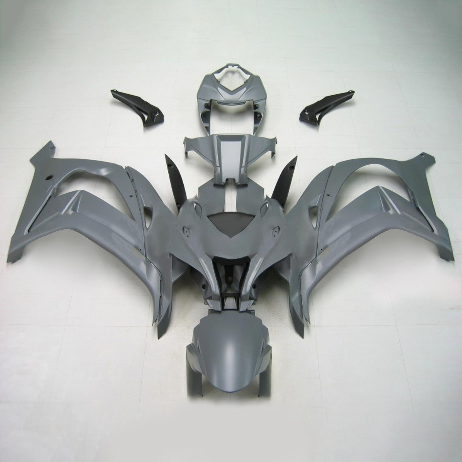 Kit carena grigia Amotopart Kawasaki 2016-2020 ZX10R