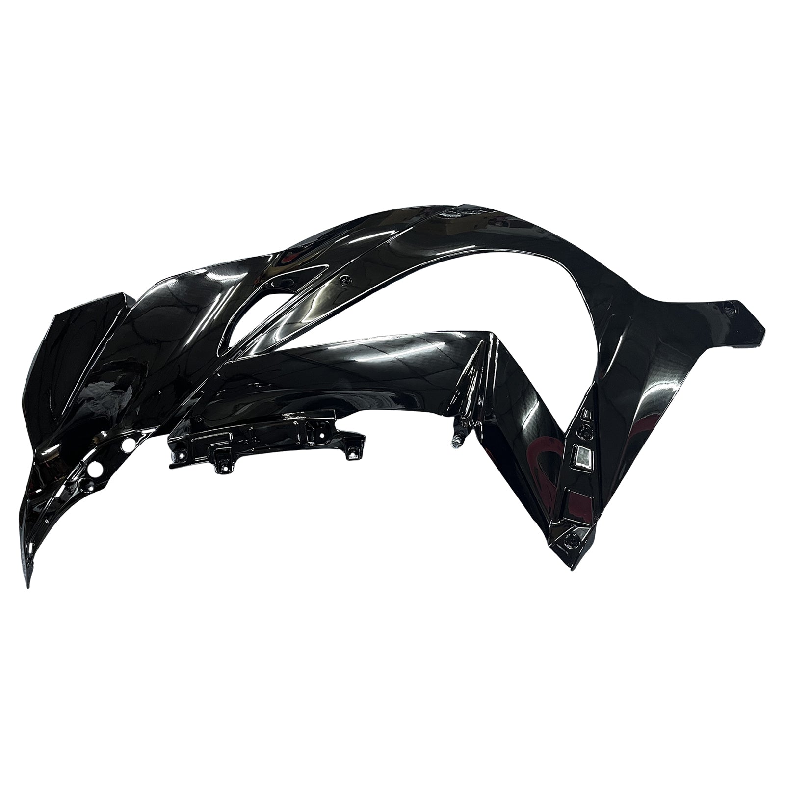 Amotopart Kawasaki 2016-2020 ZX10R Glossy Black Fairing Kit