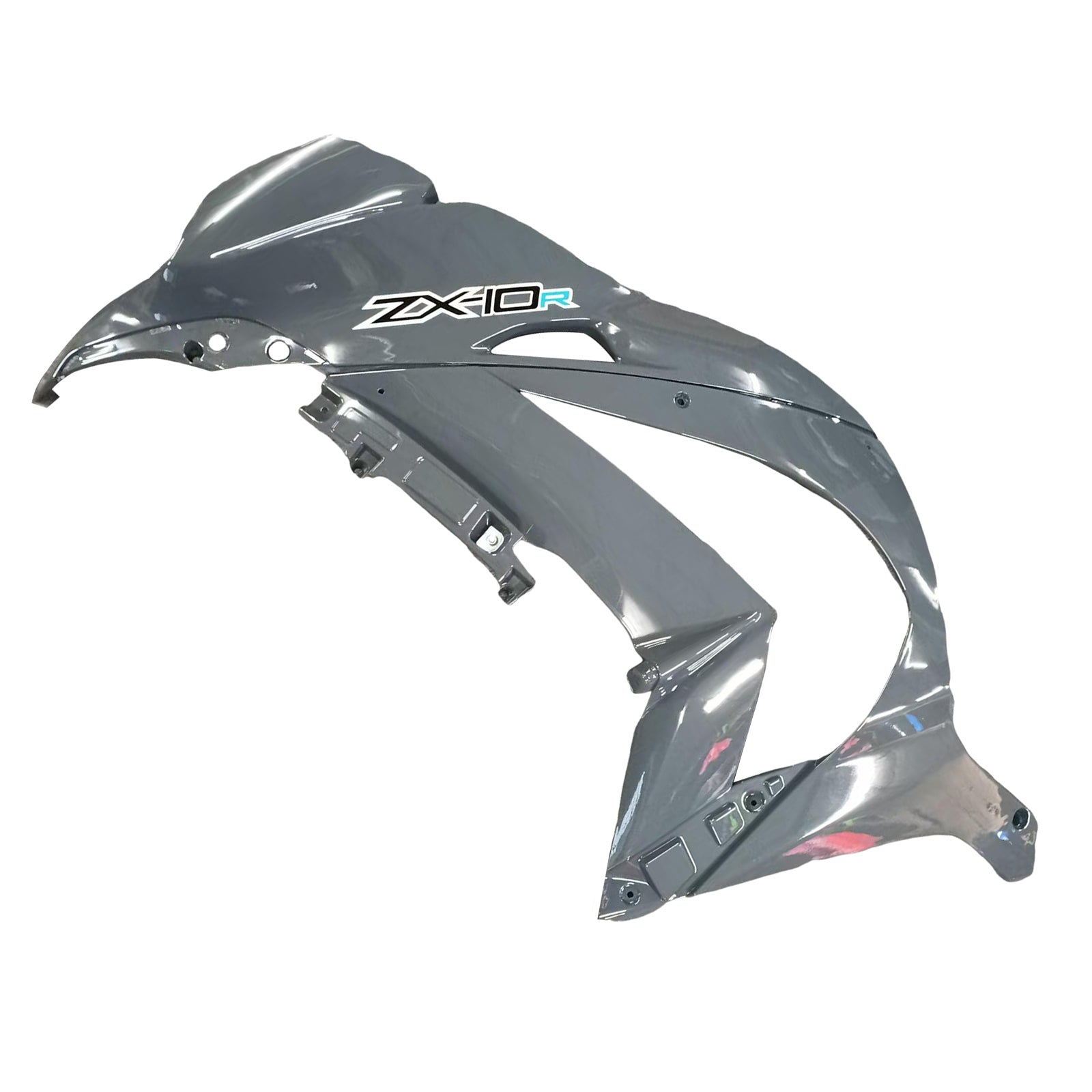 Amotopart Kawasaki 2016-2020 ZX10R Glossy Gray Fairing Kit