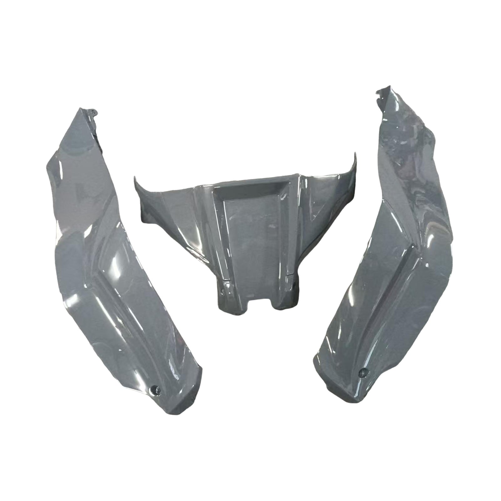 Amotopart Kawasaki 2016-2020 ZX10R Glossy Gray Fairing Kit