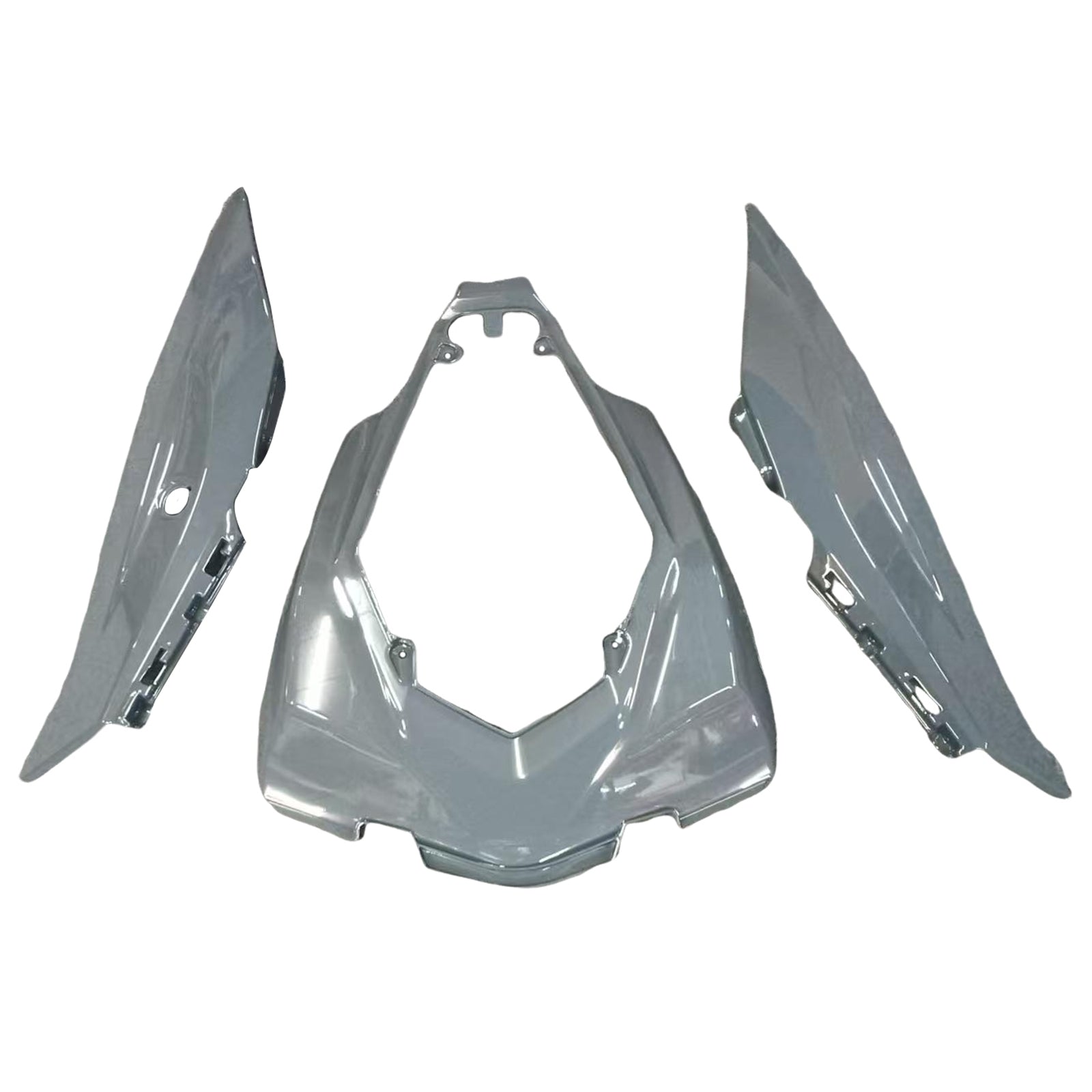 Amotopart Kawasaki 2016-2020 ZX10R Glossy Gray Fairing Kit