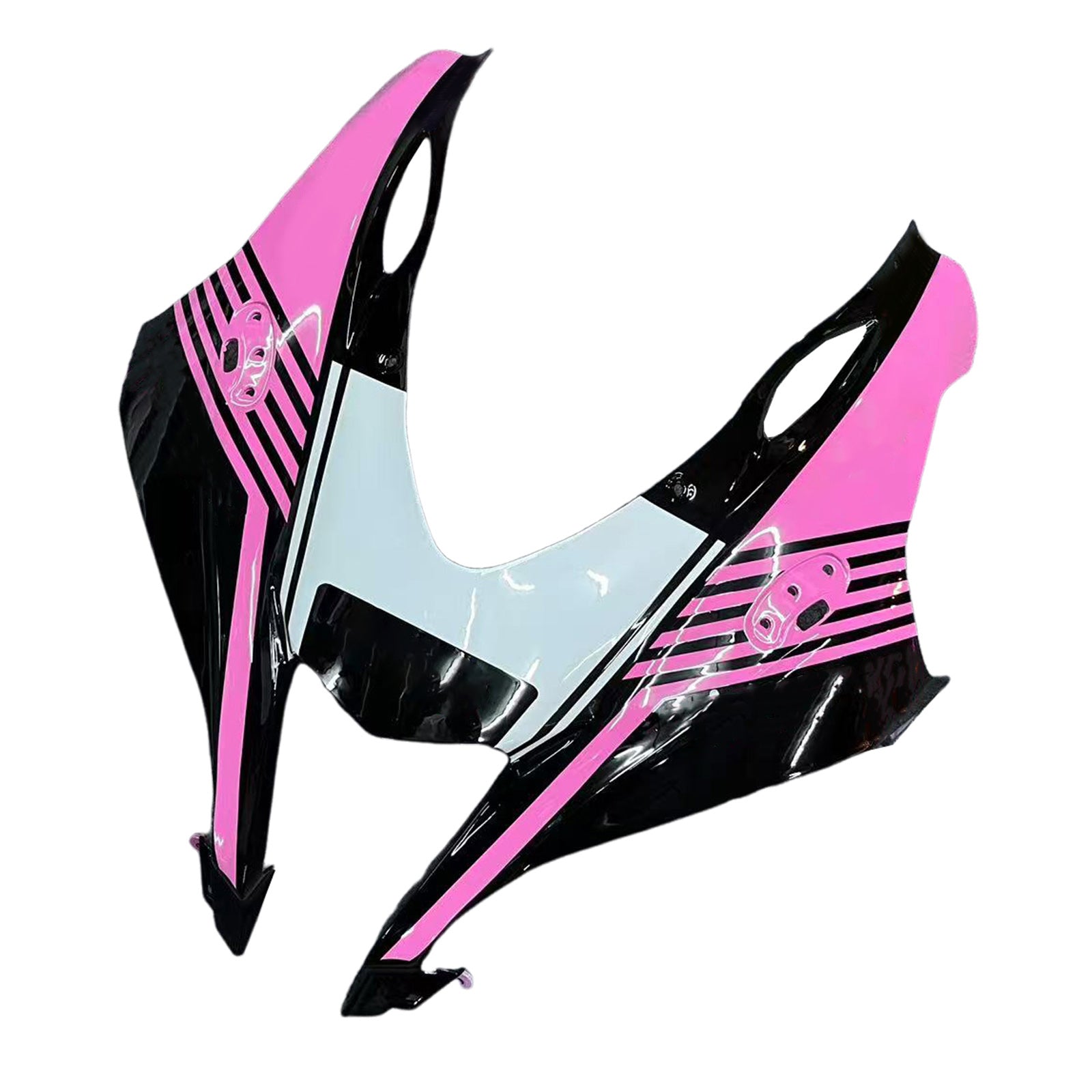 Amotopart 2016-2020 Kawasaki ZX10R Pink&Schwarzes Verkleidungsset