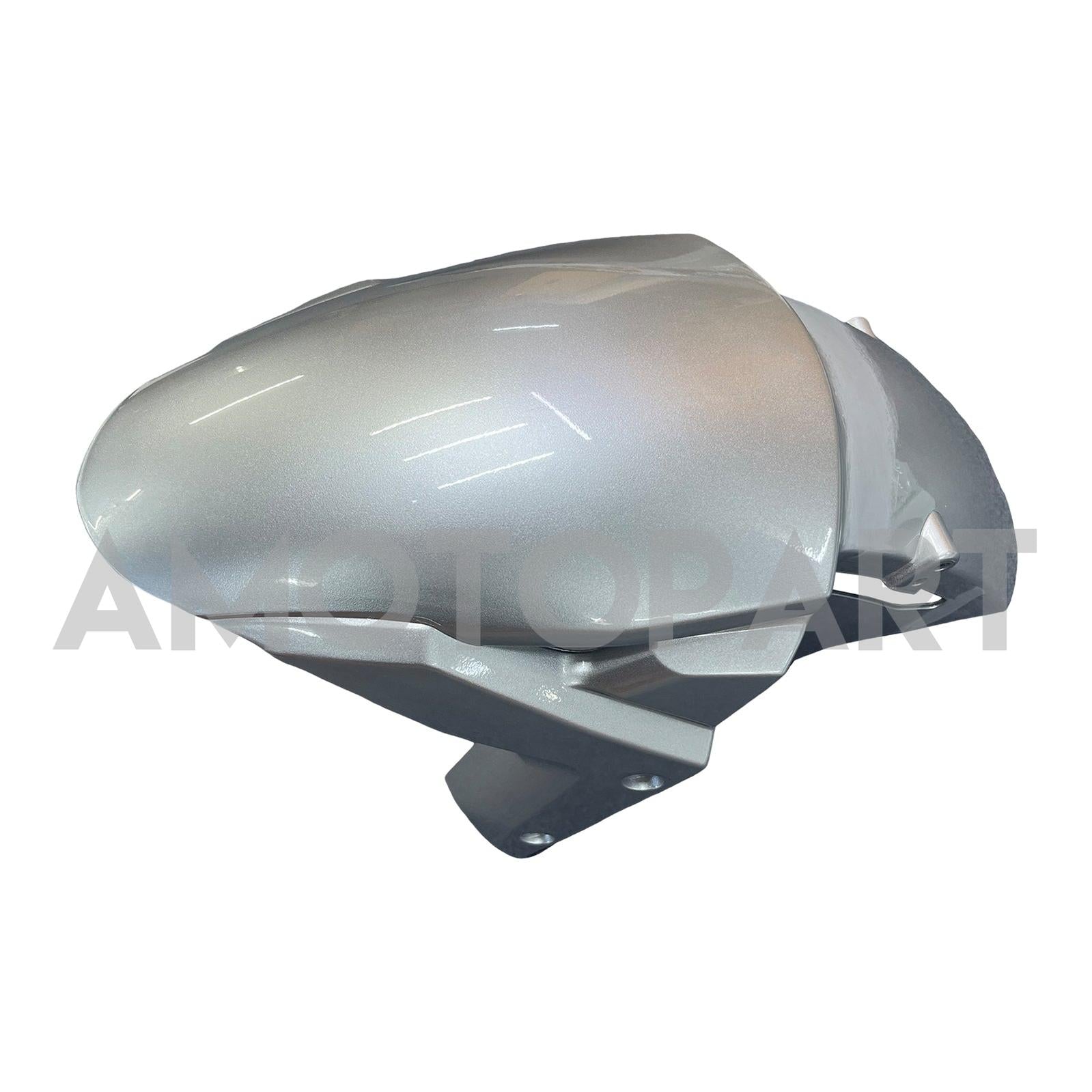 Amotopart 2016-2020 Kawasaki ZX10R Silver&Green Fairing Kit