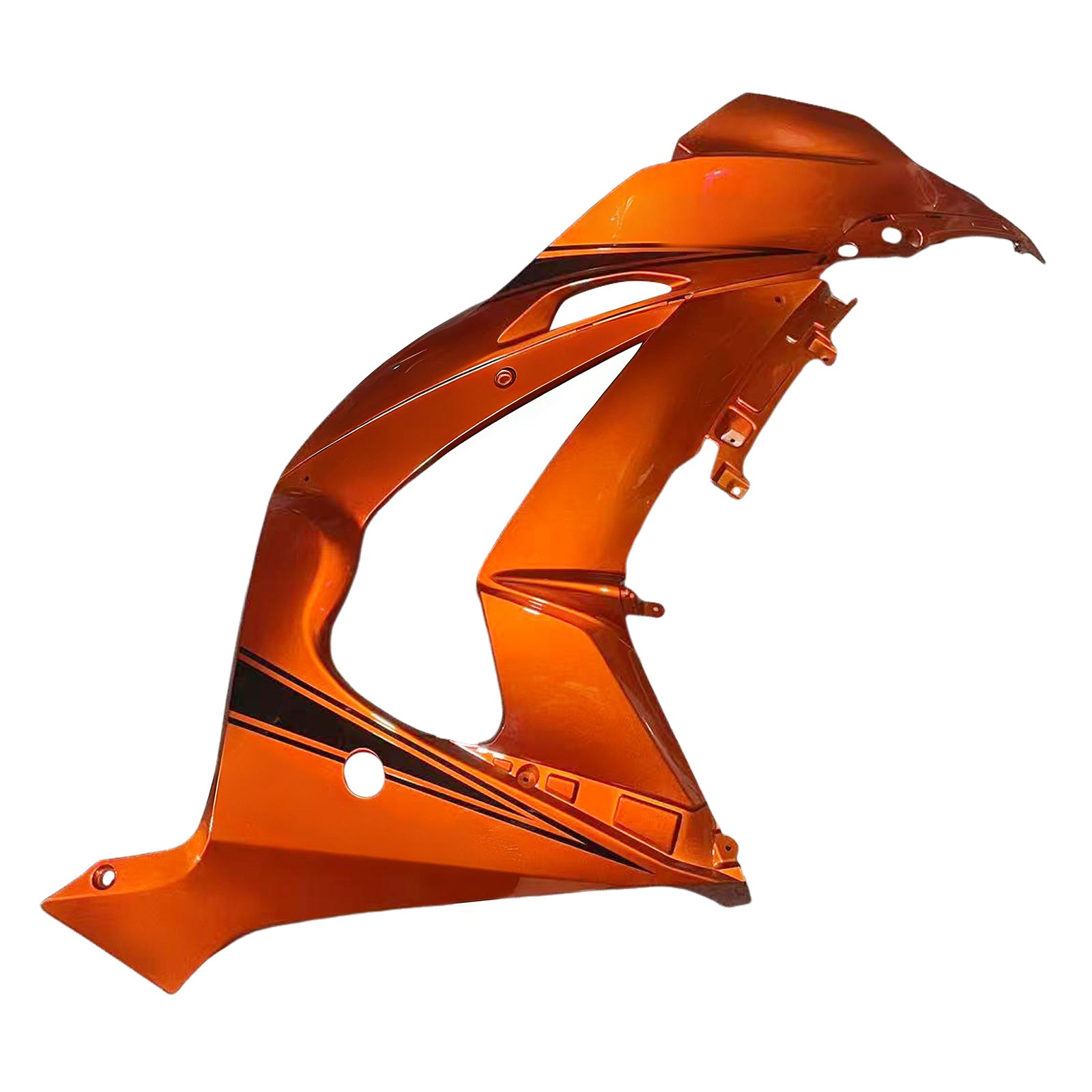 Amotopart 2016-2020 ZX10R Kawasaki Orange & Black Fairing Kit
