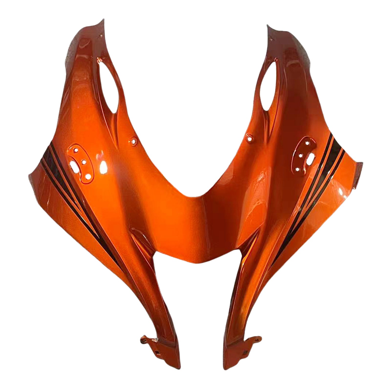 Amotopart 2016-2020 ZX10R Kawasaki Orange & Black Fairing Kit