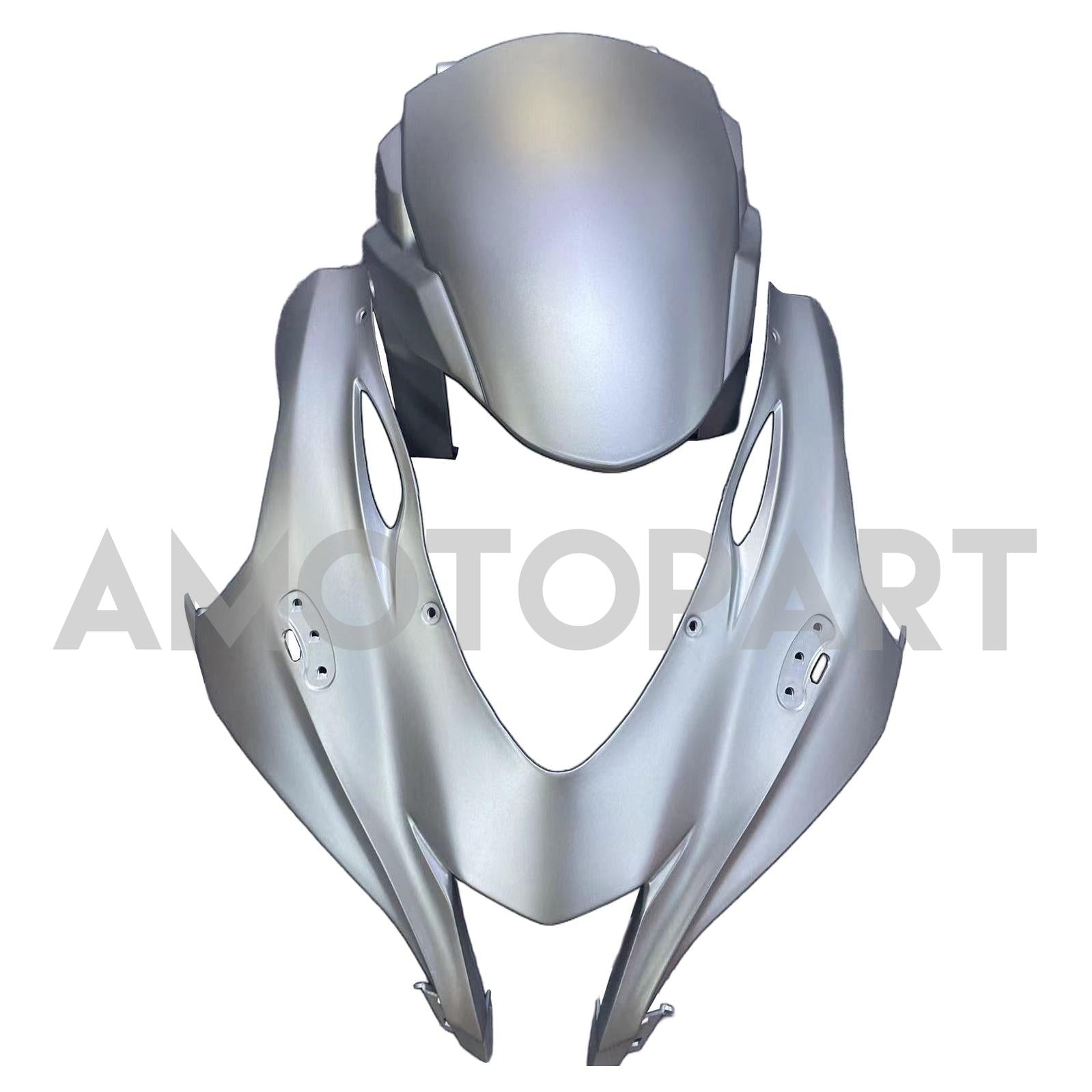 Amotopart 2016-2020 ZX10R Kawasaki Silver&Black Fairing Kit