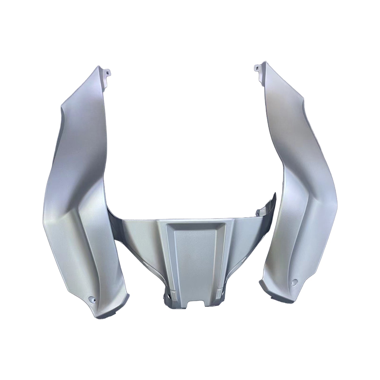 Amotopart 2016-2020 ZX10R Kawasaki Silver & Black Fair Kit