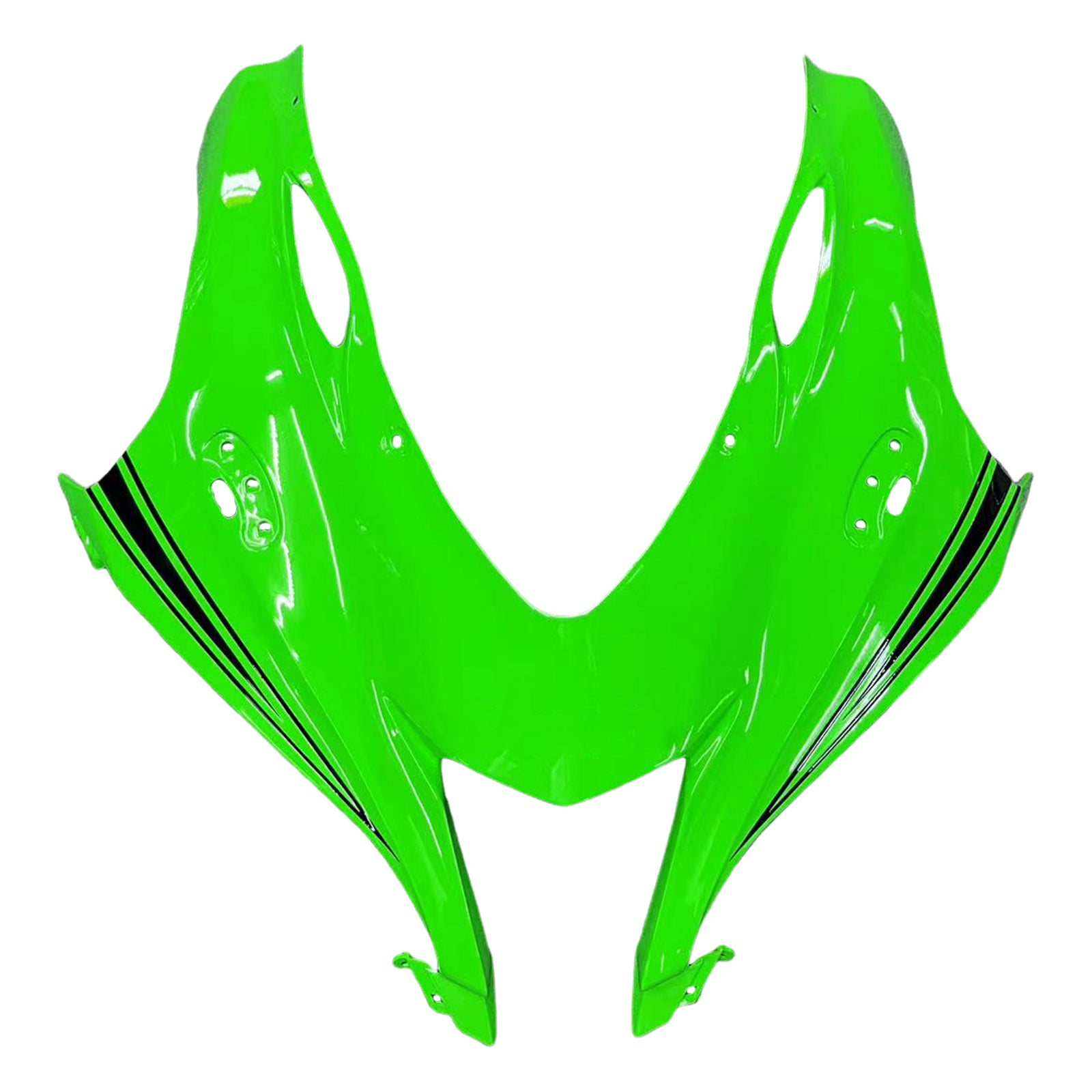 Amotopart 2016-2020 ZX10R Kawasaki Green&Black Style3 Fairing Kit