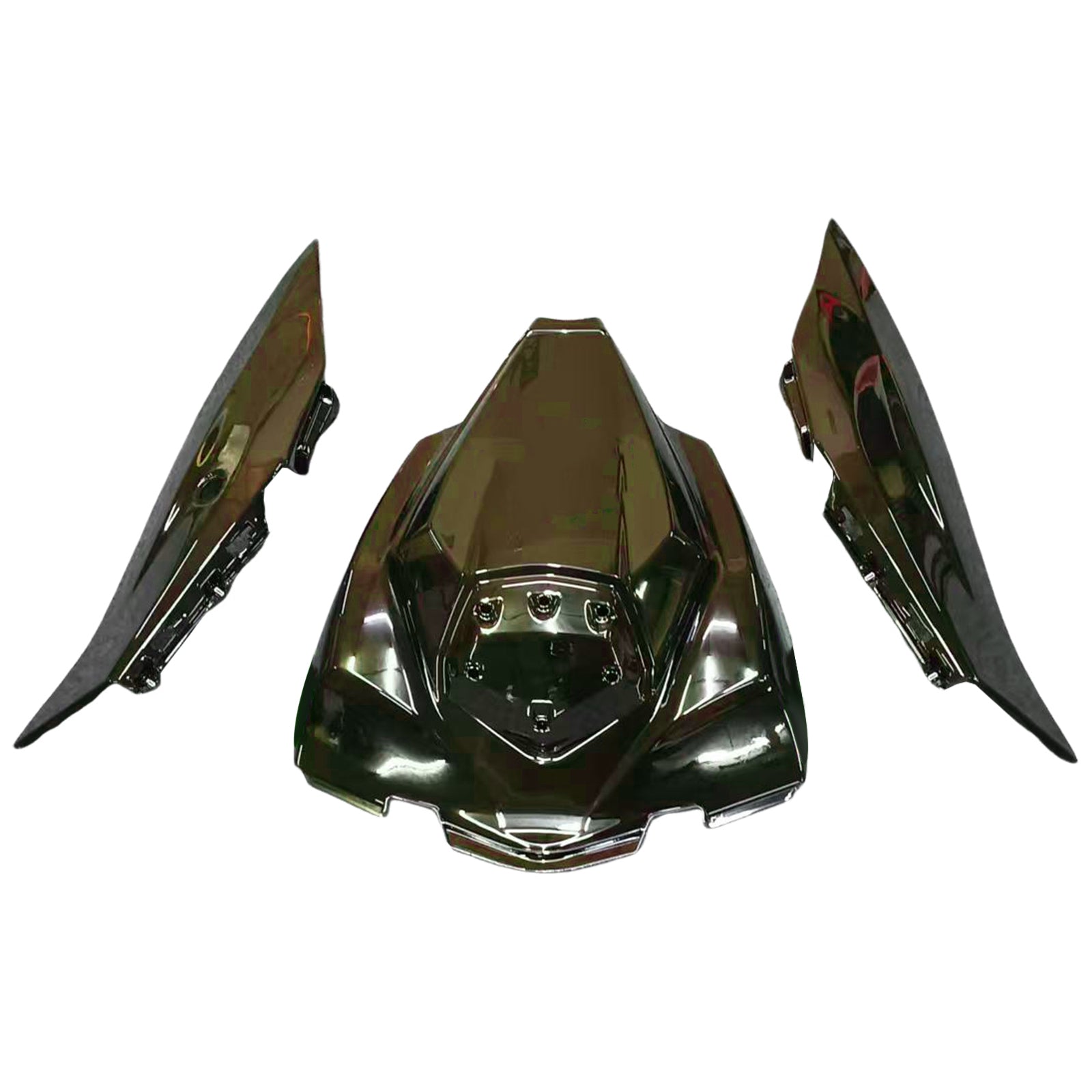 Amotopart 2016-2020 ZX10R Kawasaki Green&Black Style2 Fairing Kit