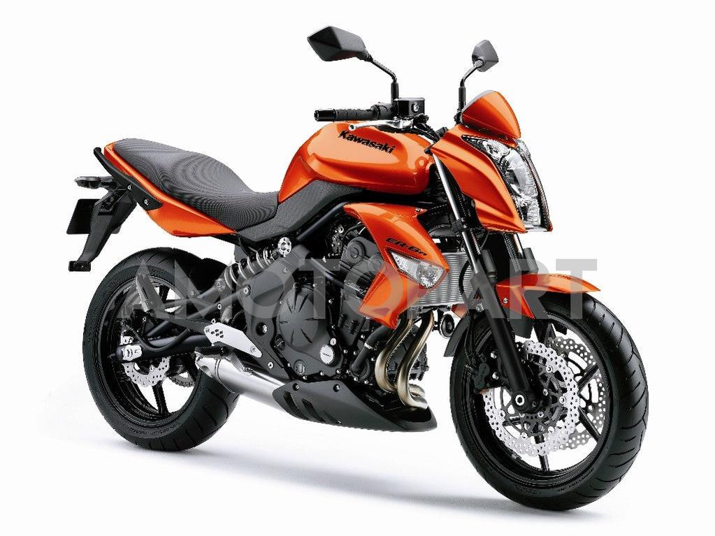 Amotopart Kawasaki 2009-2011 ER6N Orange Fairing Kit