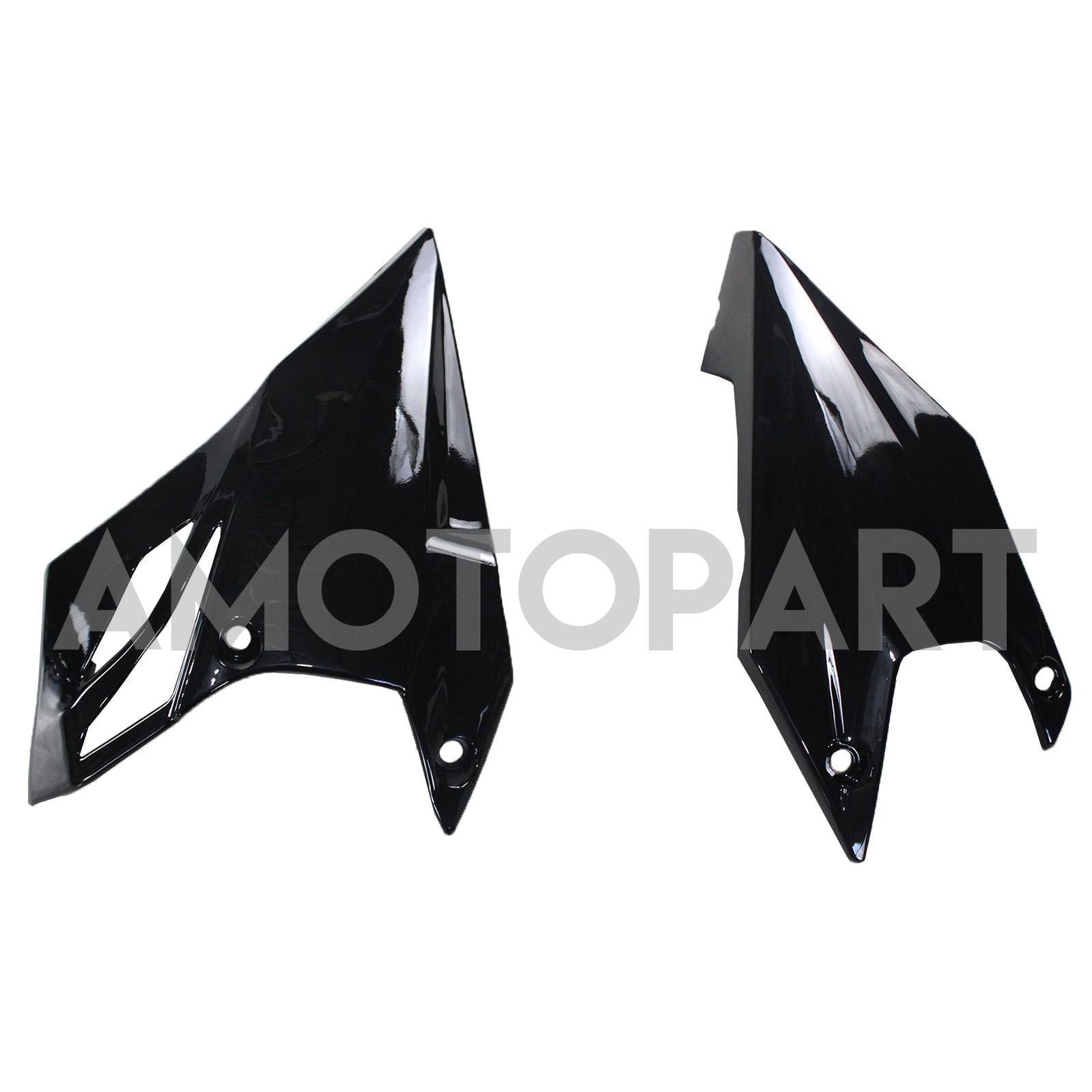 Amotopart Kawasaki Z1000 2010-2013 Glossy Black Fairing Kit