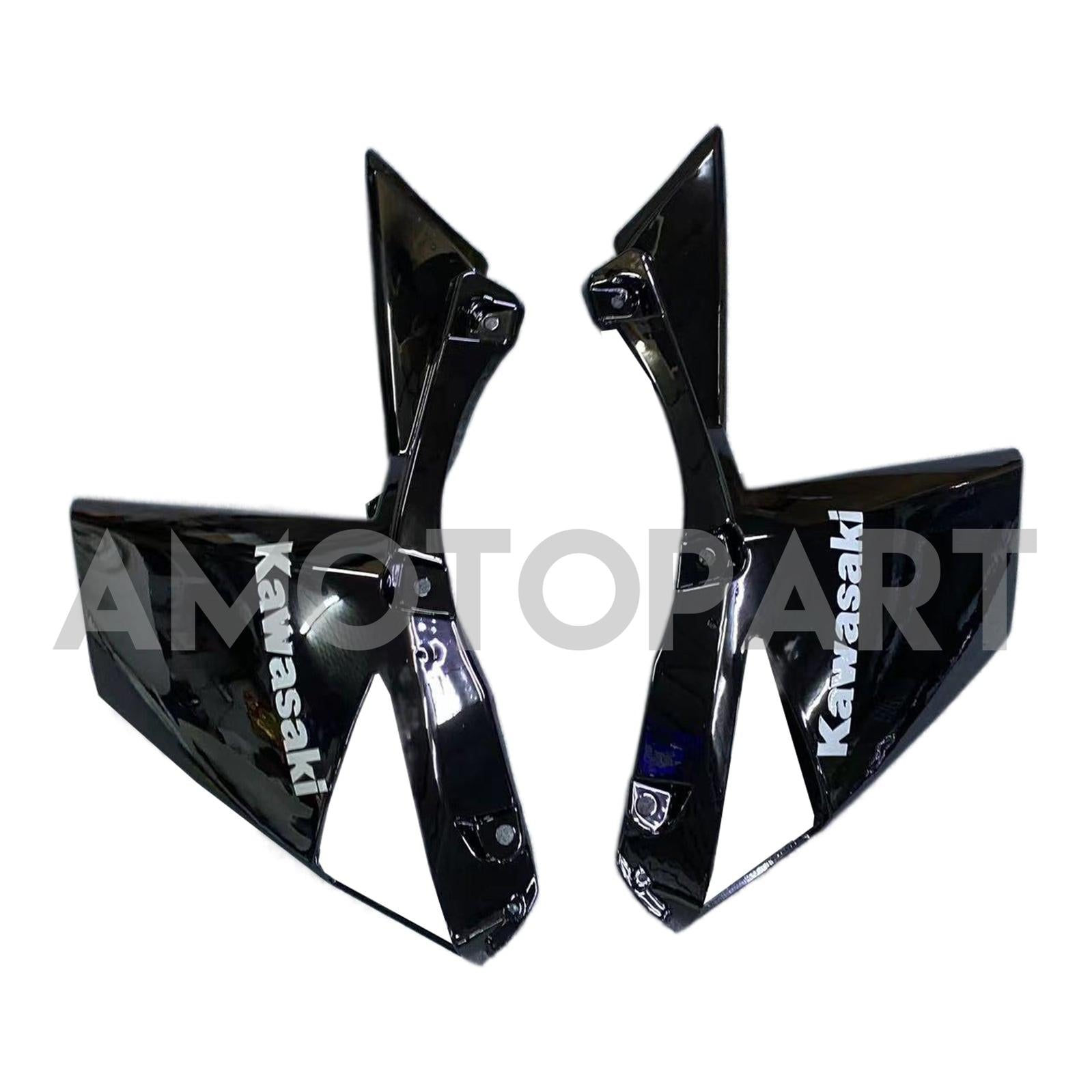 Amotopart 2010-2013 Z1000 Kawasaki Black s Red Line Fairing Kit