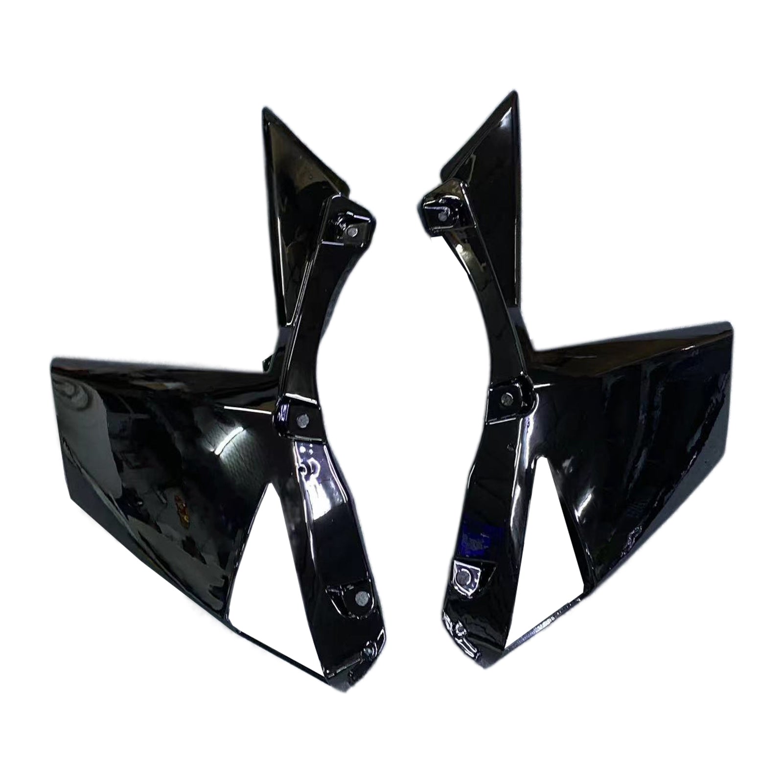 Amotopart 2010-2013 Z1000 Kawasaki Black with Red Line Fairing Kit