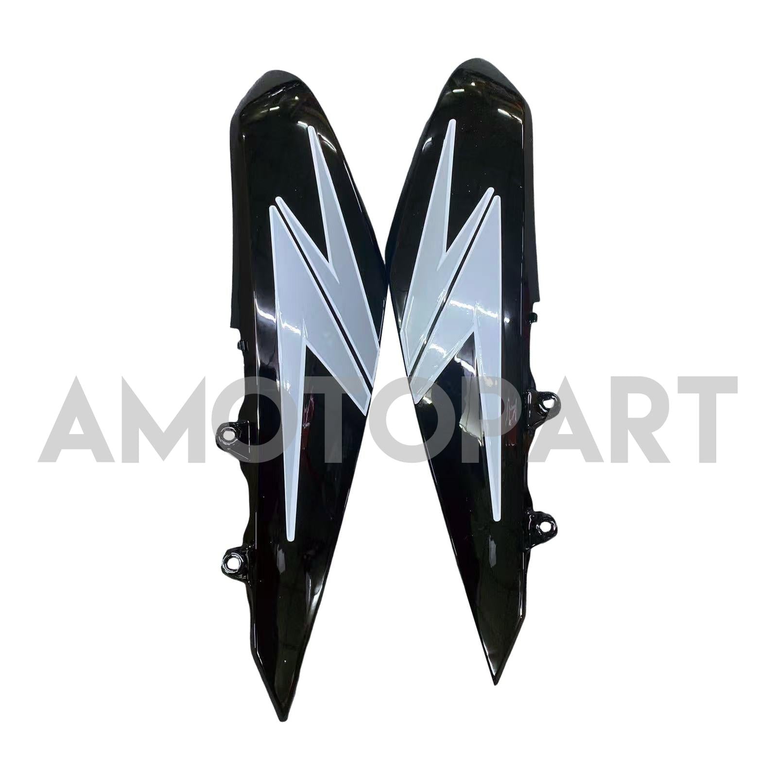 Amotopart 2010-2013 Z1000 Kawasaki Gloss Black Fairing Kit