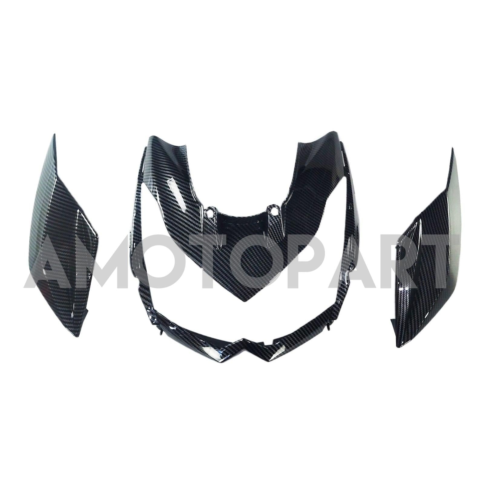 Amotopart 2010-2013 Z1000 Kawasaki Carbon Fiber Black Fairing Kit