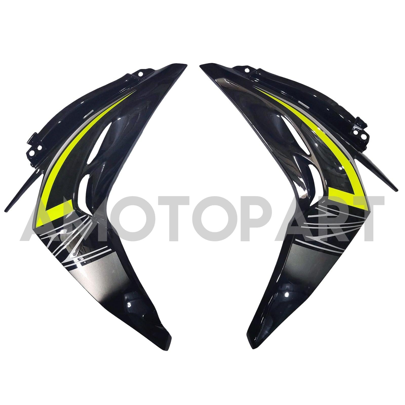 Amotopart 2014-2017 Z1000 Kawasaki Grey&Black Fairing Kit