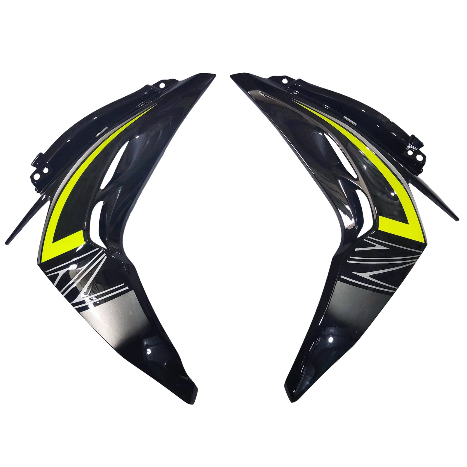 Amotopart 2014-2017 Z1000 Kawasaki Grey&Black Fairing Kit