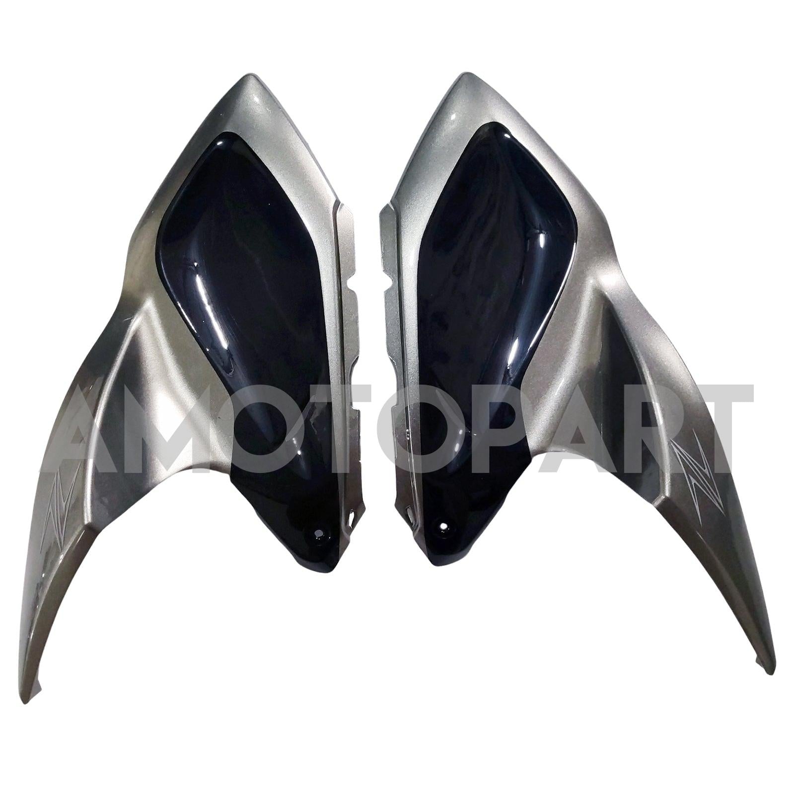 Amotopart 2014-2017 Z1000 Kawasaki Grey&Black Fairing Kit