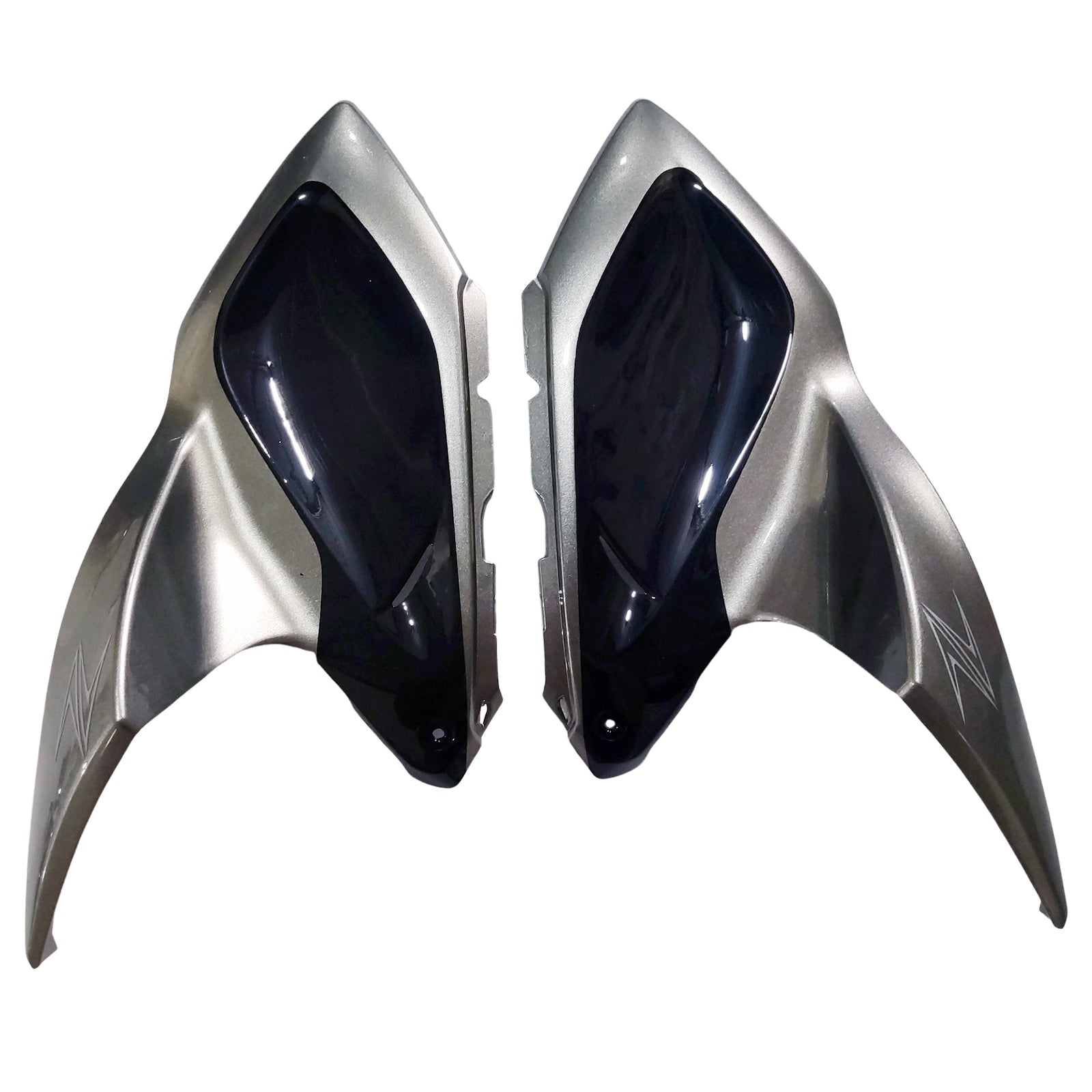 Amotopart 2014-2017 Z1000 Kawasaki Grey&Black Fairing Kit