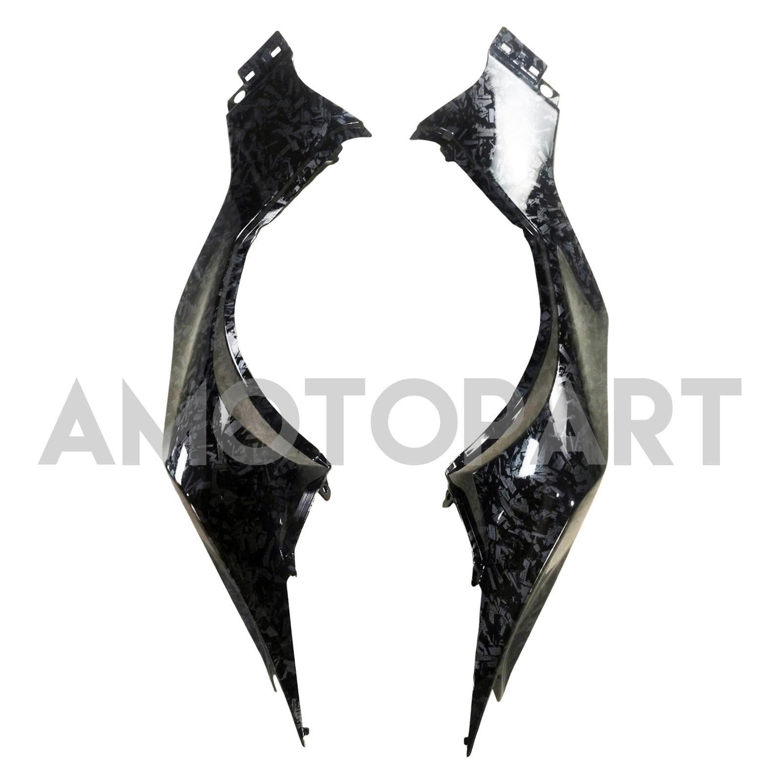 Amotopart 2014-2017 Z1000 Kawasaki Marble Carbon Fiber Fairing Kit