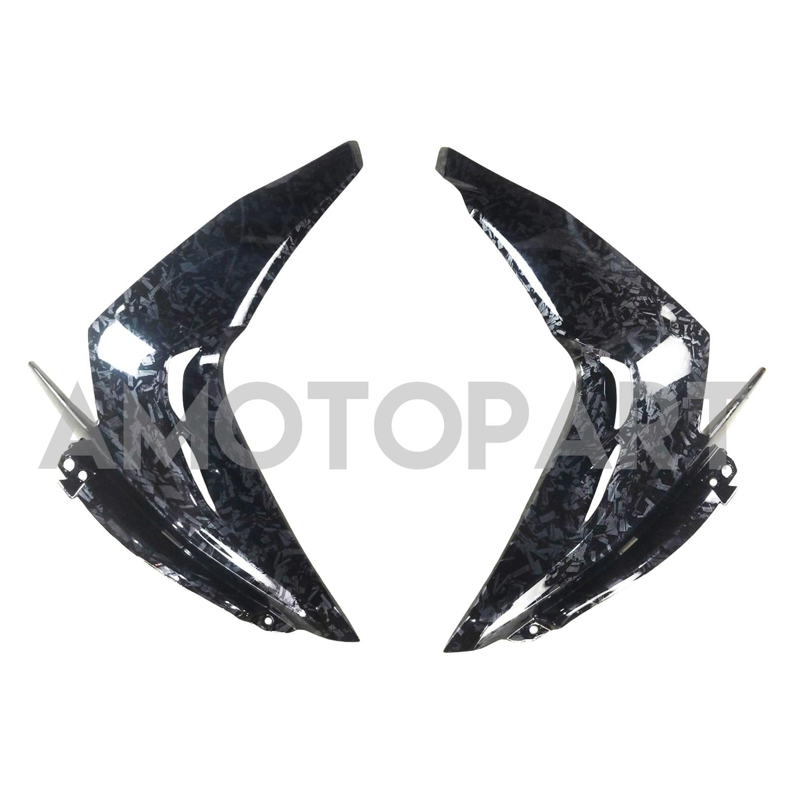 Amotopart 2014-2017 Z1000 Kawasaki Marble Carbon Fiber Fairing Kit