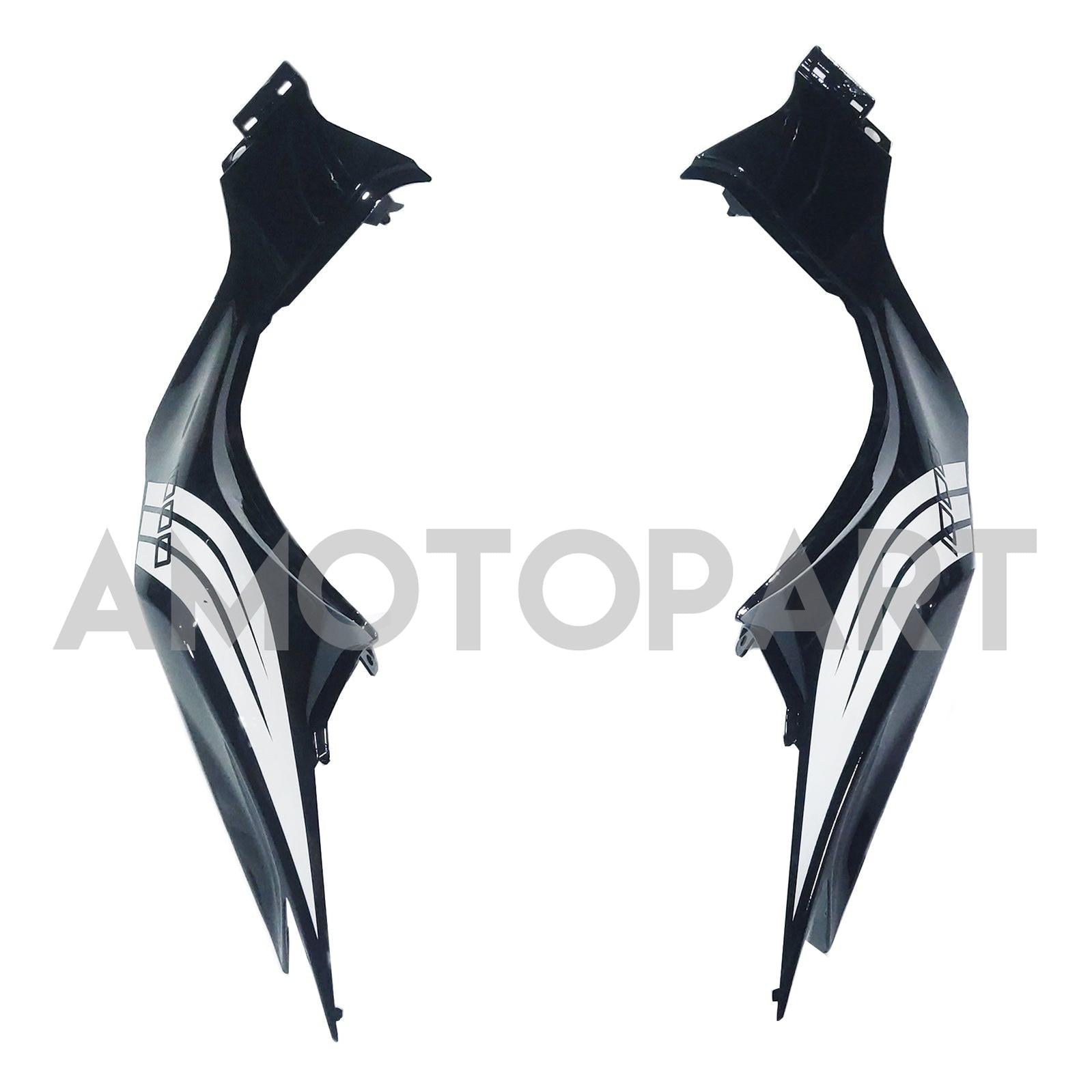 Amotopart 2014-2017 Kawasaki Z1000 ブラック ホワイト ブルー フェアリングキット