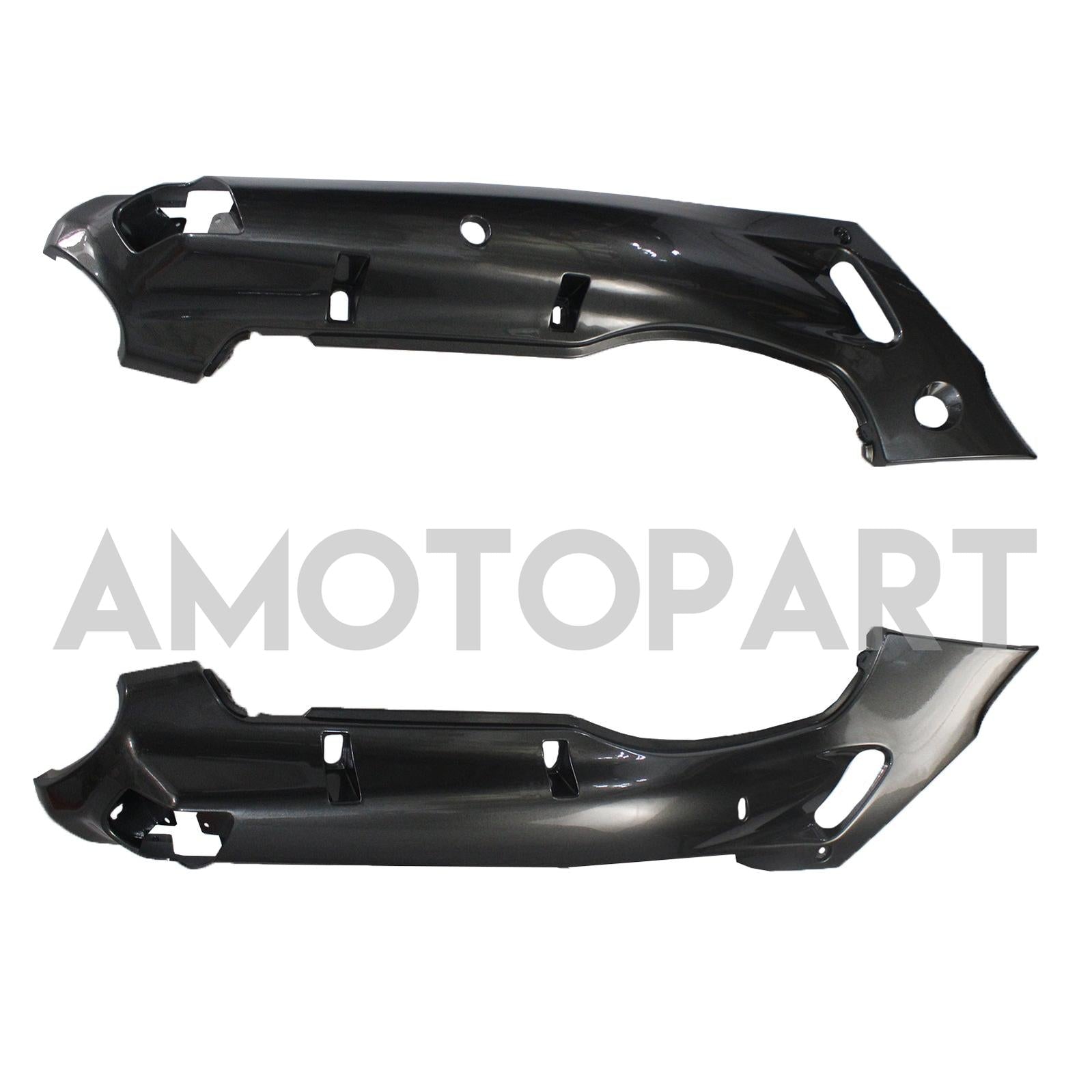 Amotopart Kawasaki ZZR400 1993-2007/ZZR600 1993-2003 Kit de carenado azul plateado