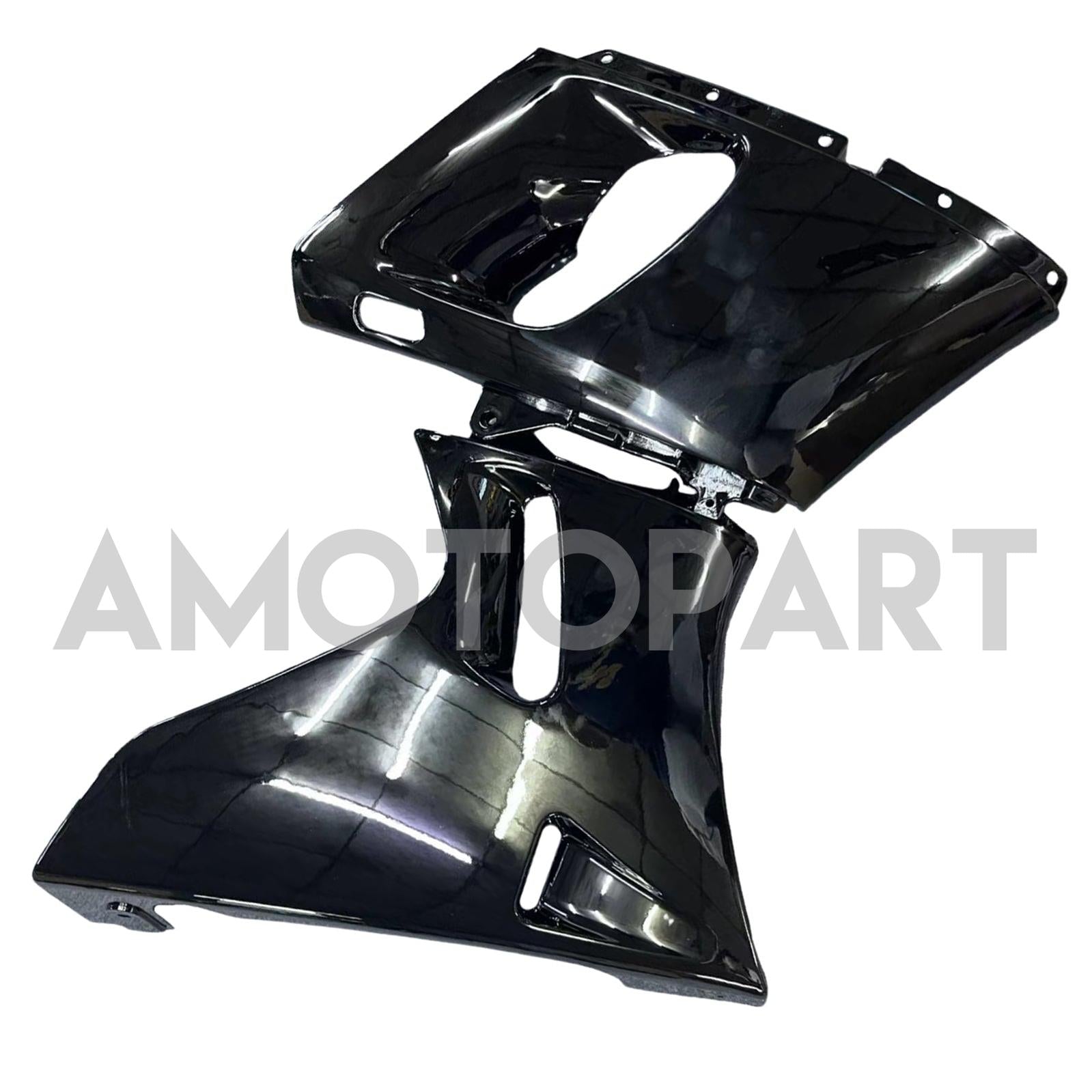 AMOTOPART ZZR400 1993-2007 ZZR600 1998-2003 kawasaki gloss noir de carénage
