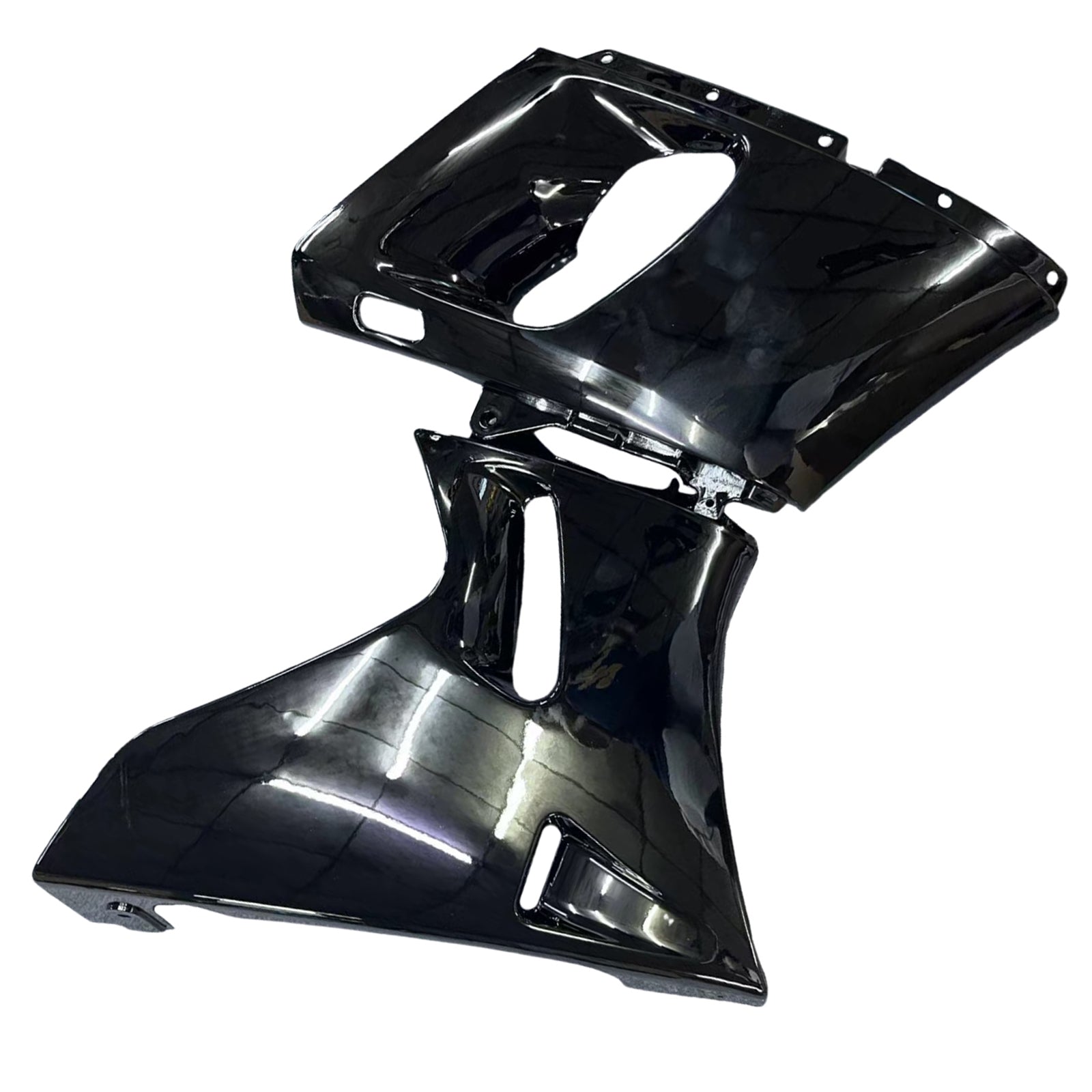 Amotopart ZZR400 1993-2007 ZZR600 1998-2003 Kawasaki Gloss Black Fairing Kit